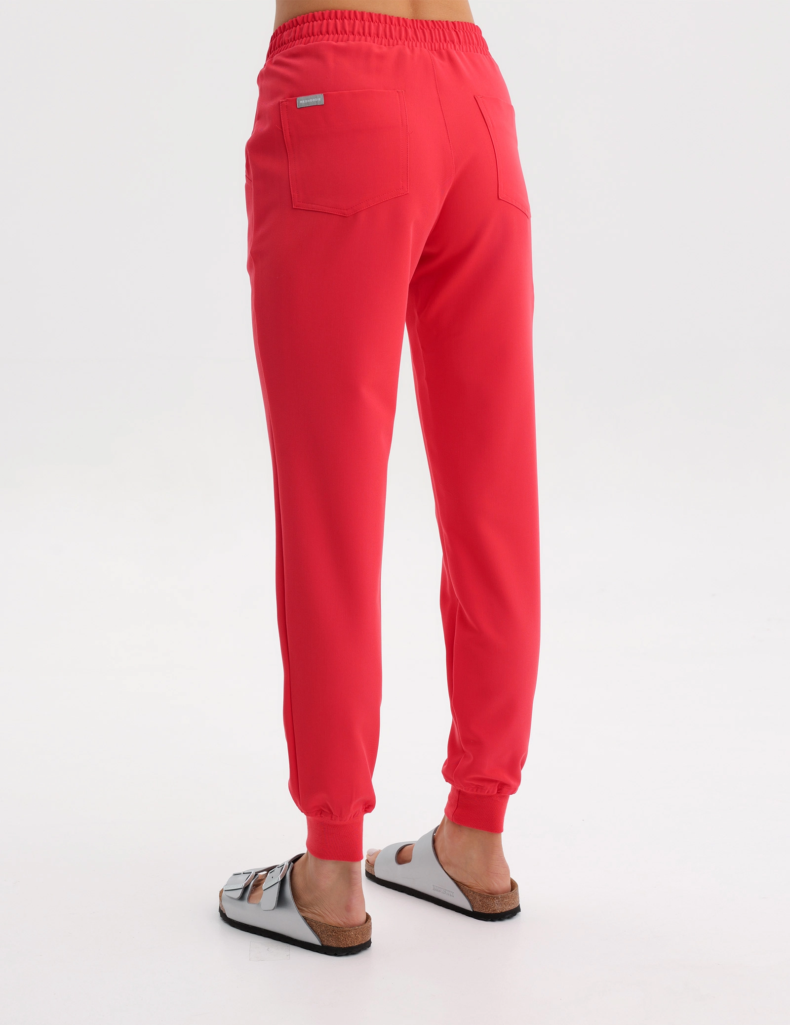 Damen Medizinische Hose Jogger - POP RED