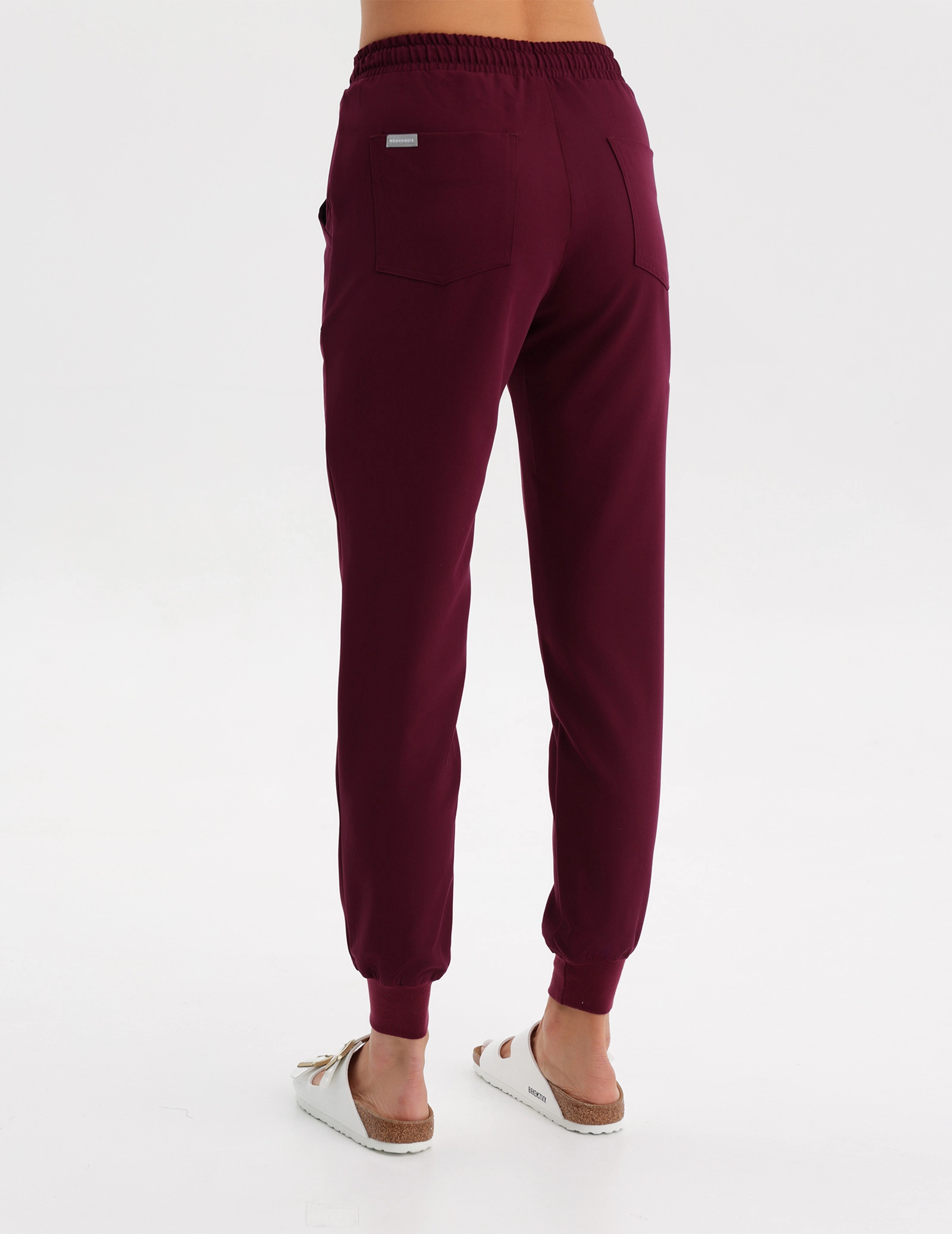 Damen Jogger - BURGUNDY