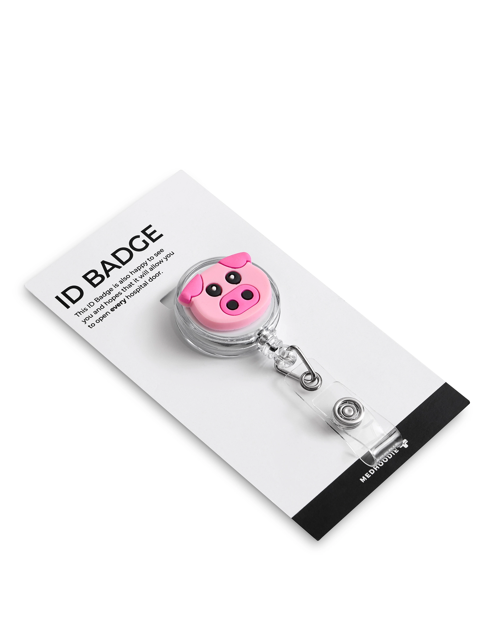 ID Badge Holder - PIGGY ON DUTY