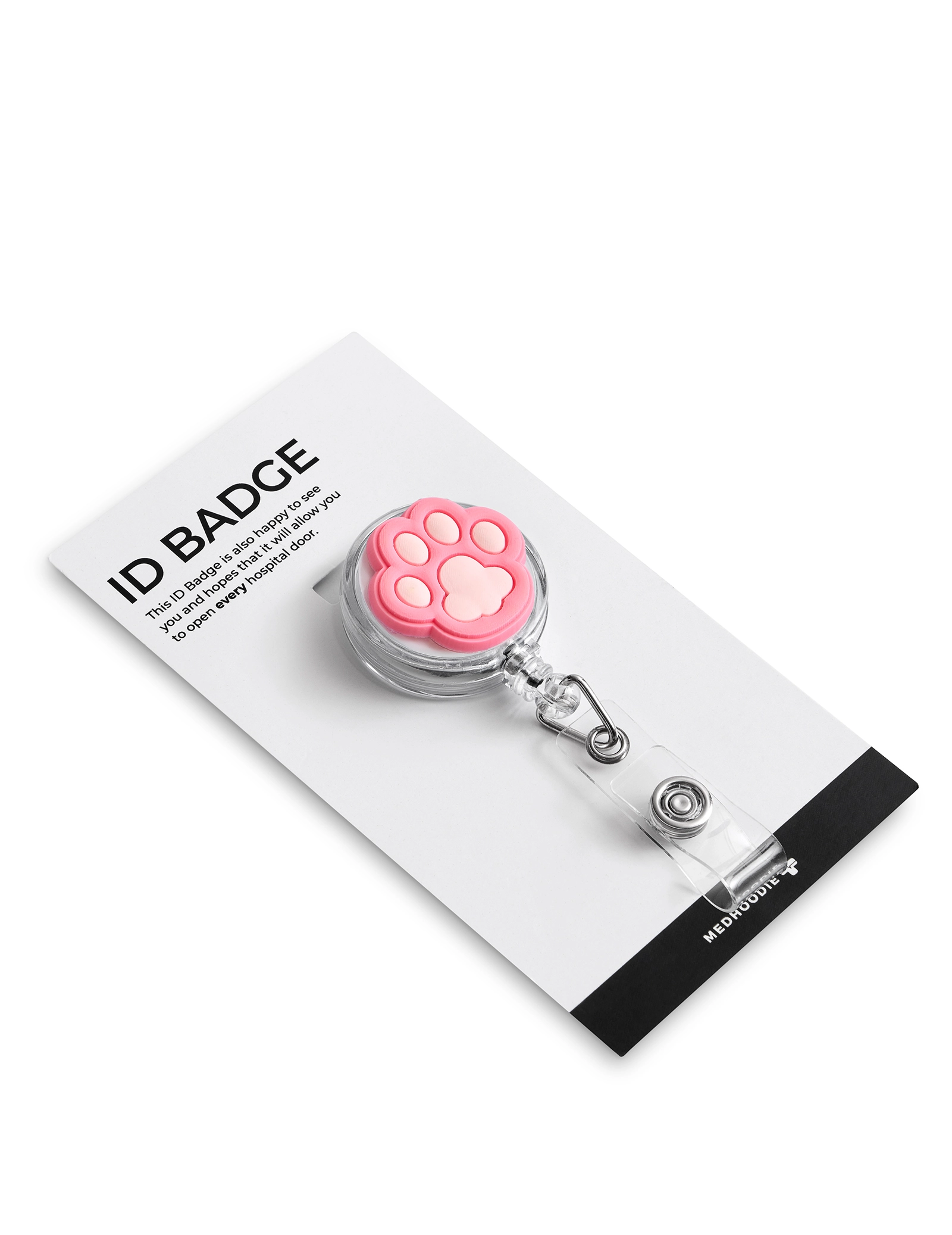ID Badge Holder - DR PAW PINK