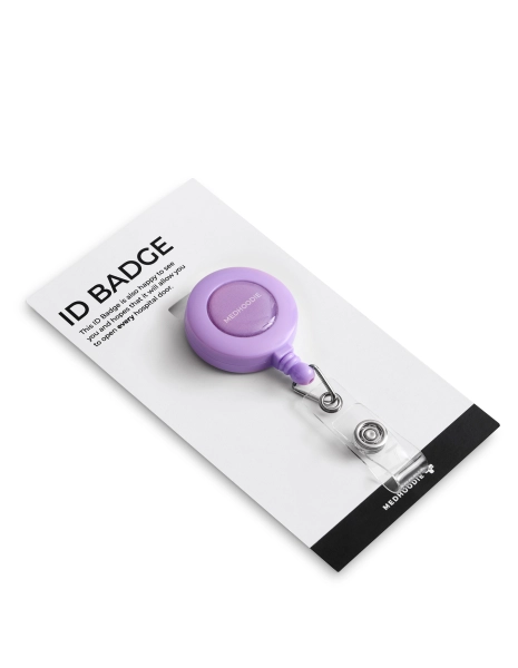 ID Badge Holder - PURPLE