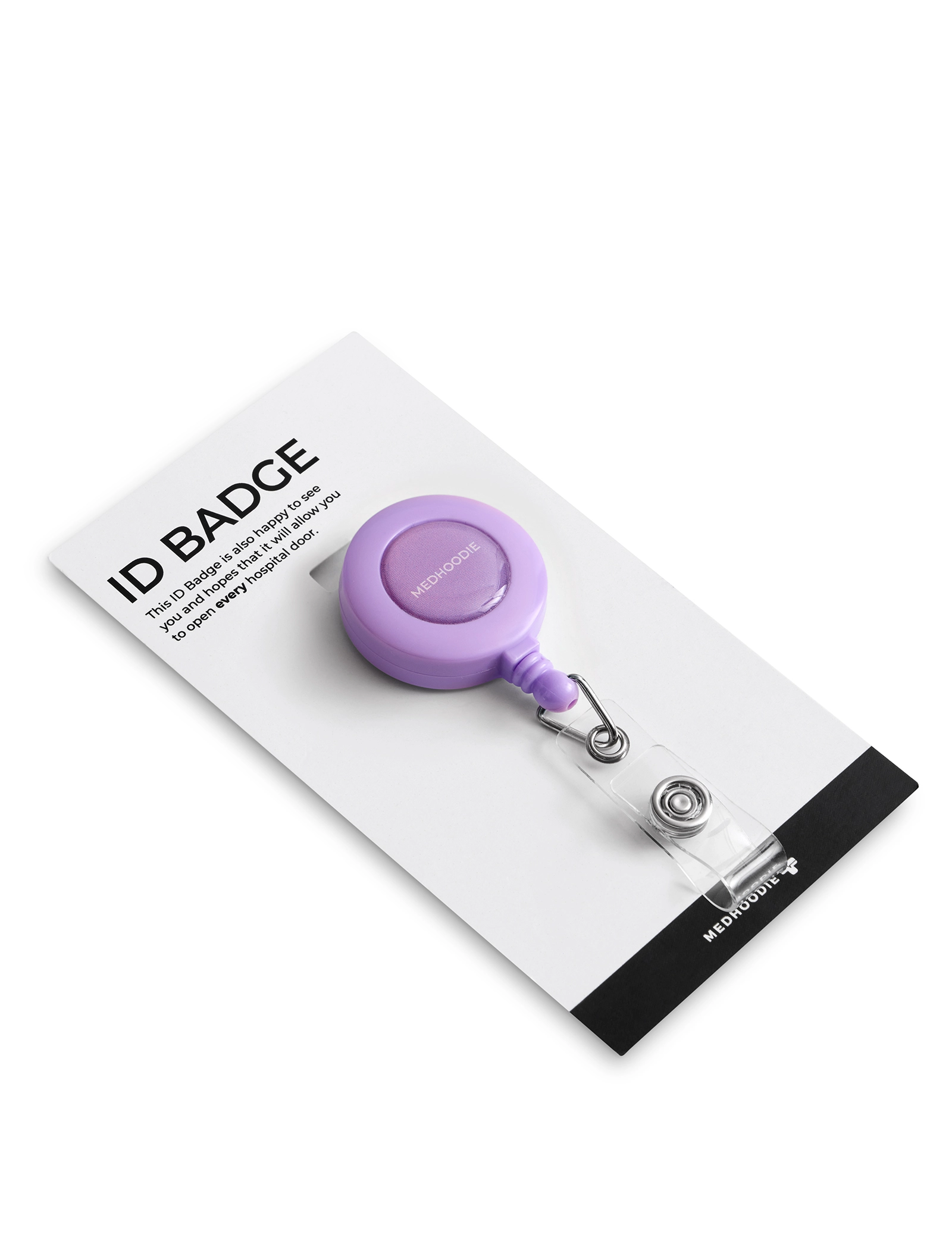 ID Badge Holder - PURPLE