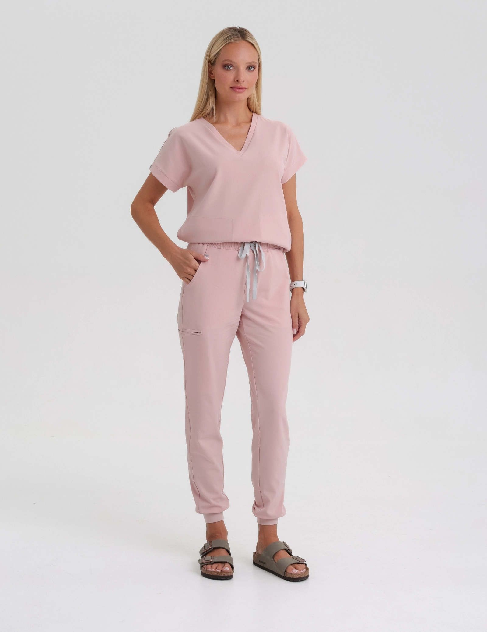 Damen Jogger - DUSTY ROSE
