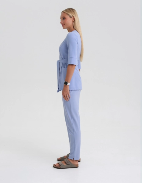 Damen Basic Hose - CEIL BLUE