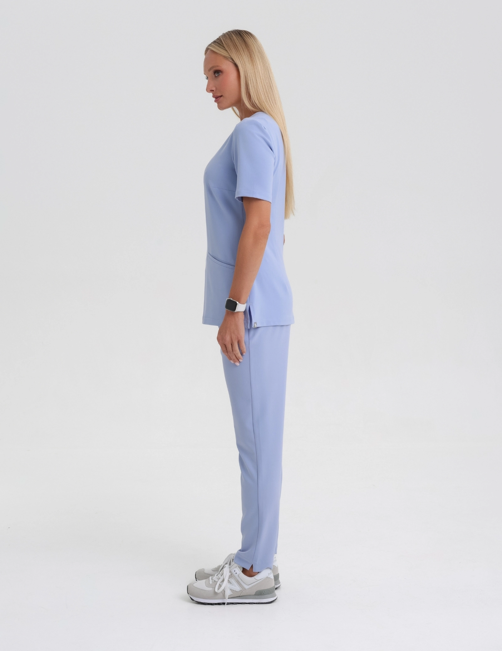 Damen Basic Hose - CEIL BLUE