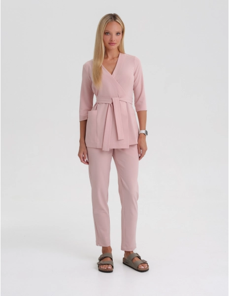 Damen Basic Hose - DUSTY ROSE