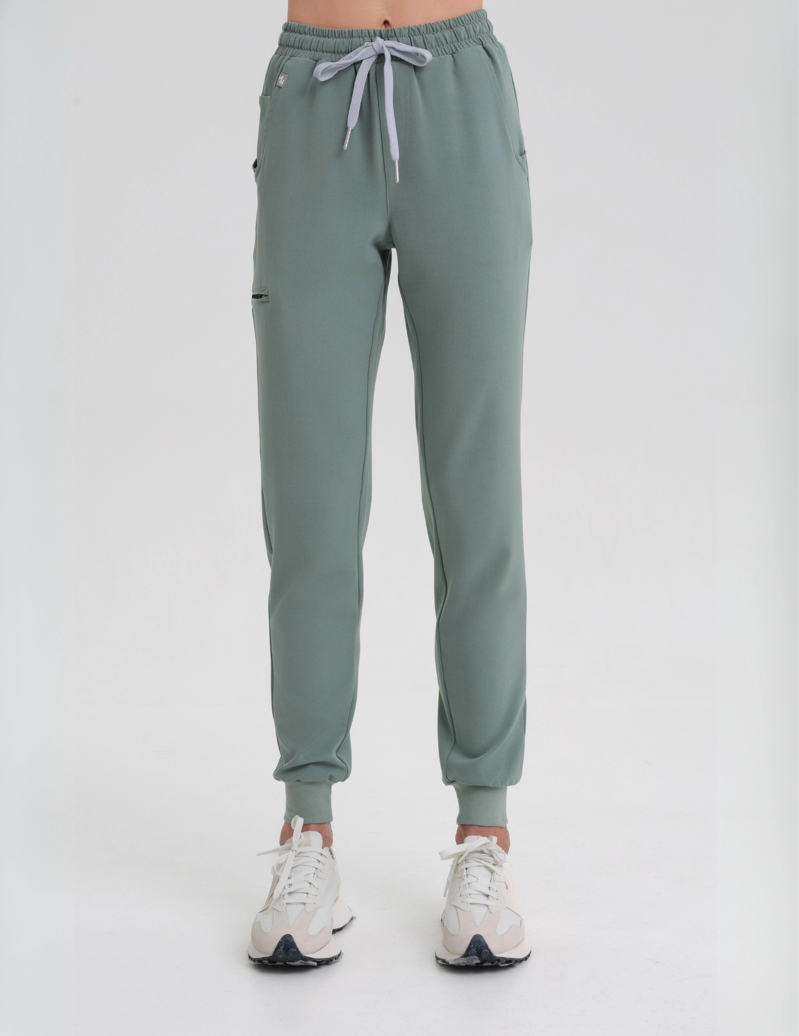 Damen-Jogger – DUSTY GREEN