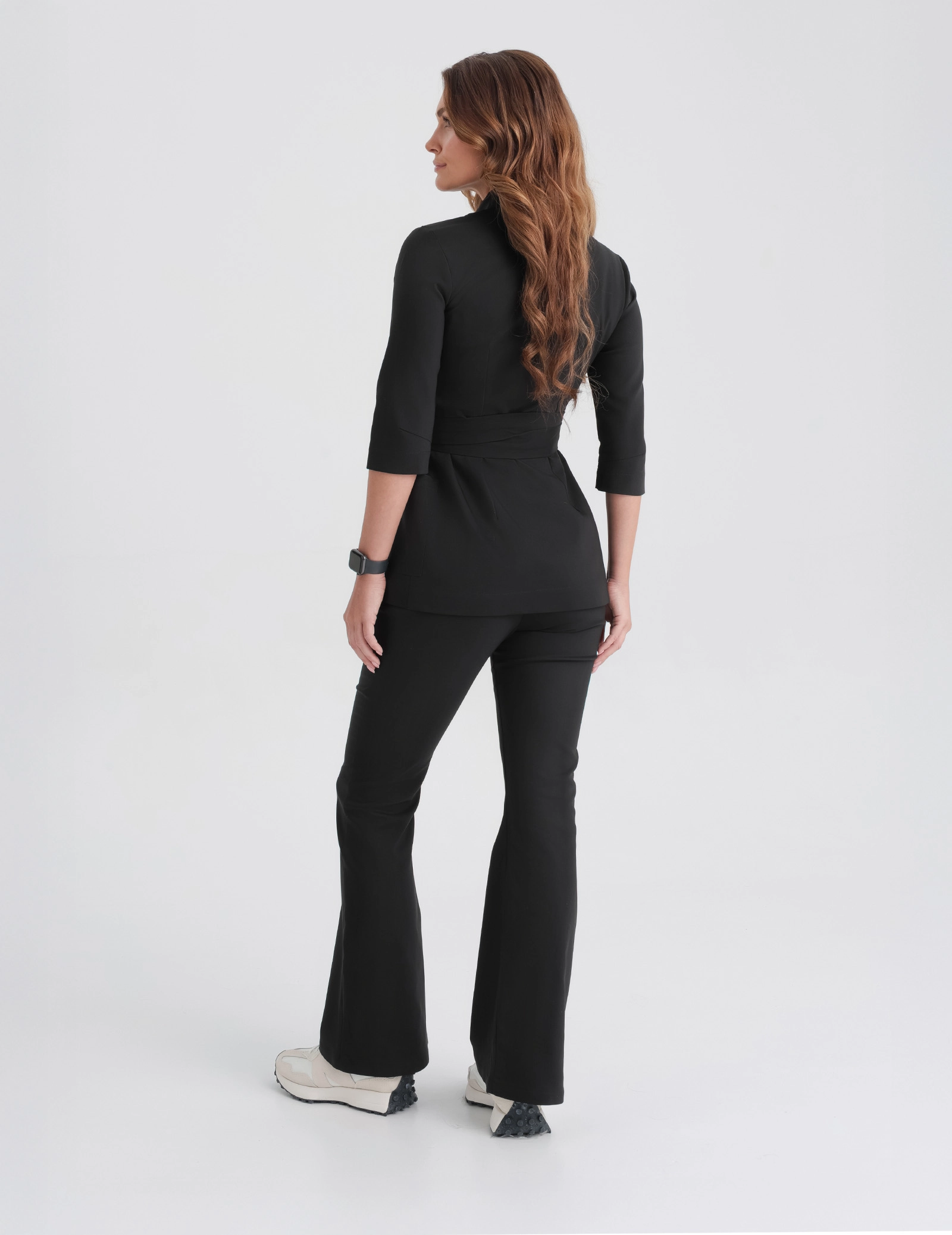 Medizinische Tunika Zoya - TRUE BLACK