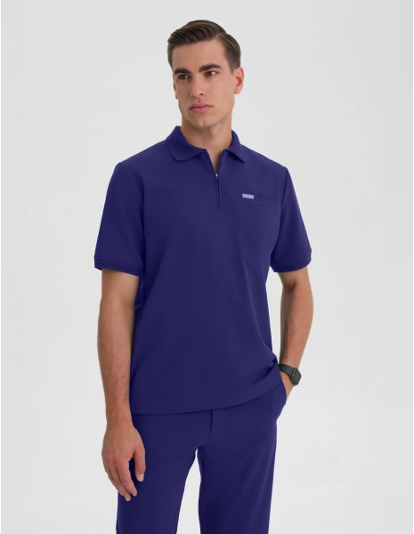 Medizinisches Kasack Polo Herren - DUSK