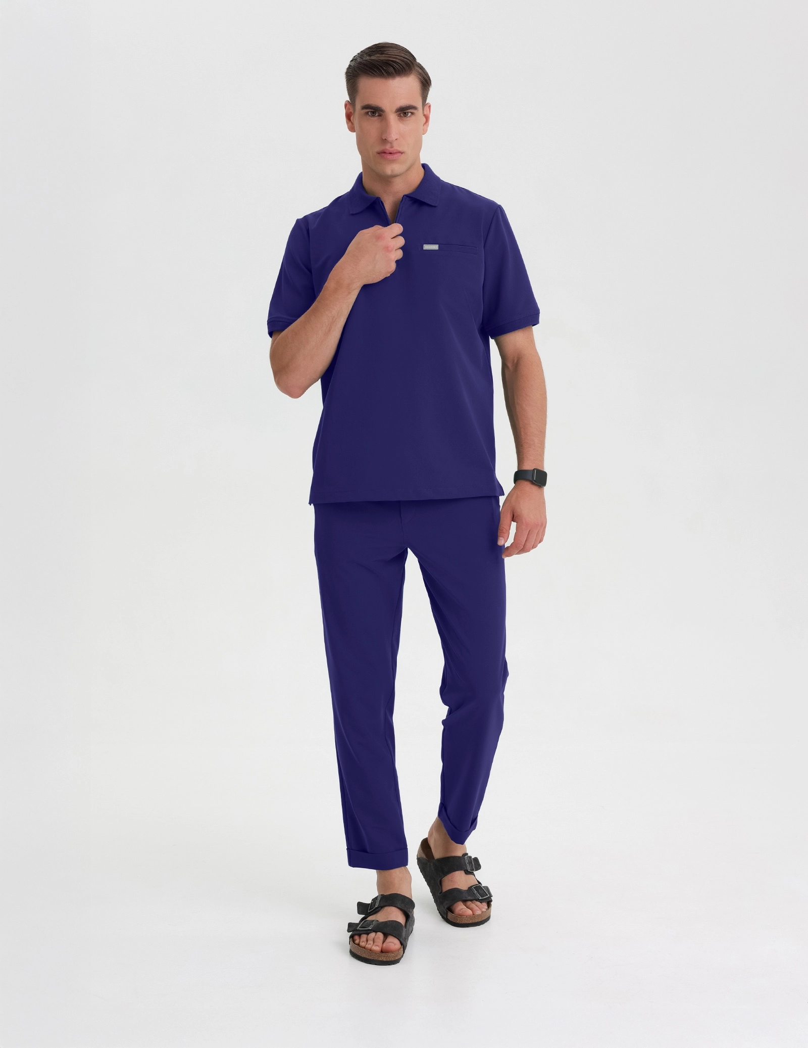 Medizinisches Kasack Polo Herren - DUSK
