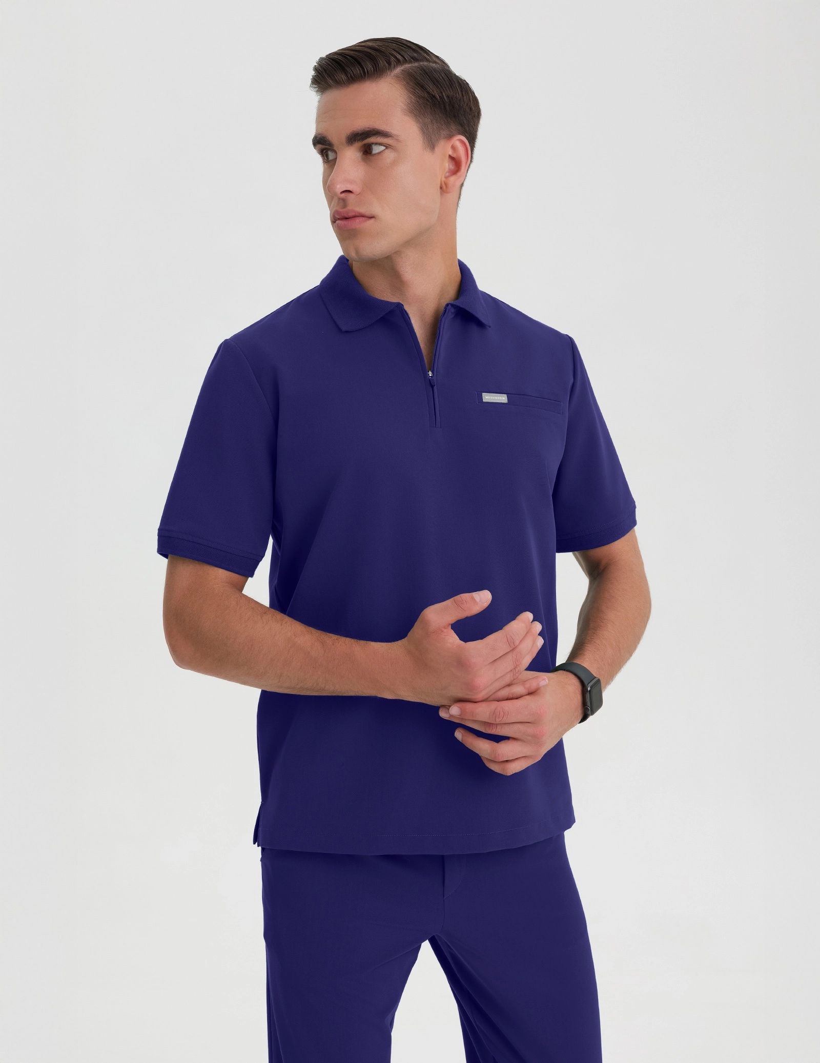 Medizinisches Kasack Polo Herren - DUSK