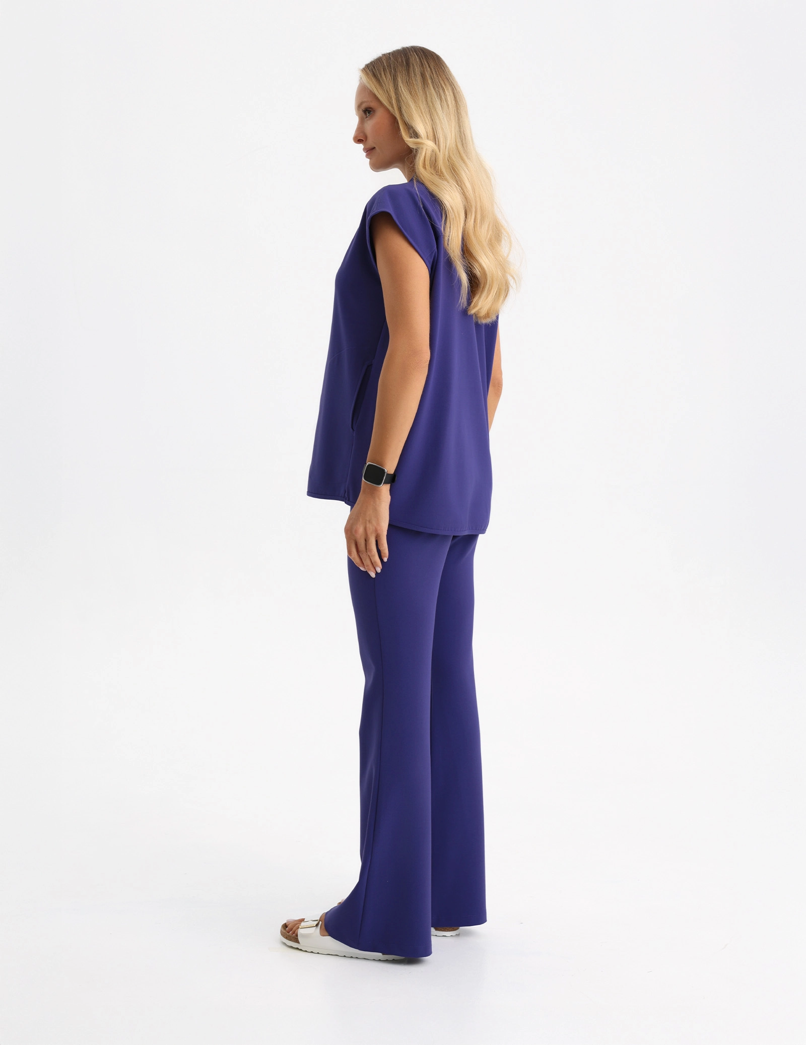 Damen Medizinische Hose Flare - DUSK