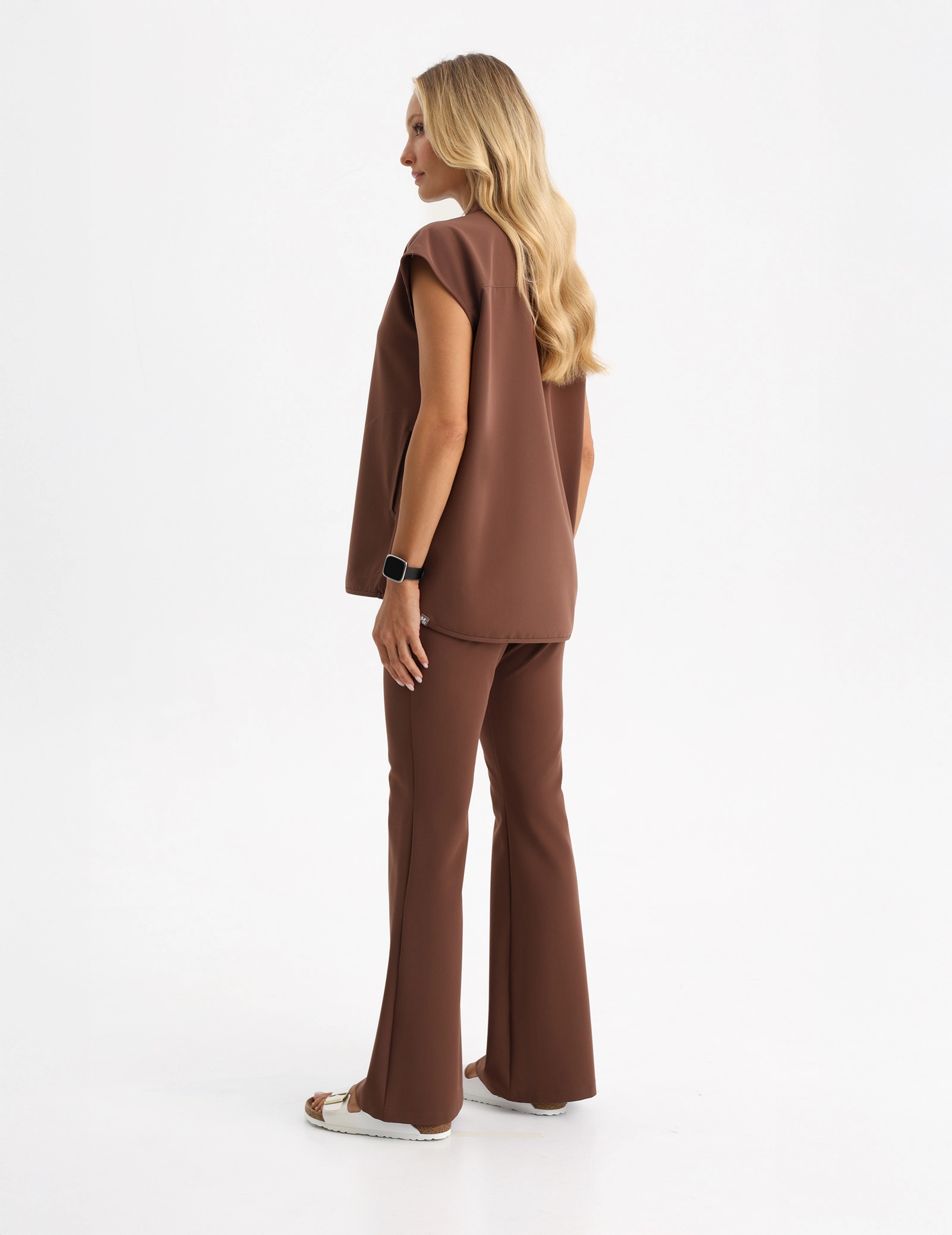Medizinischer Kasack Khloe - MILKY BROWN