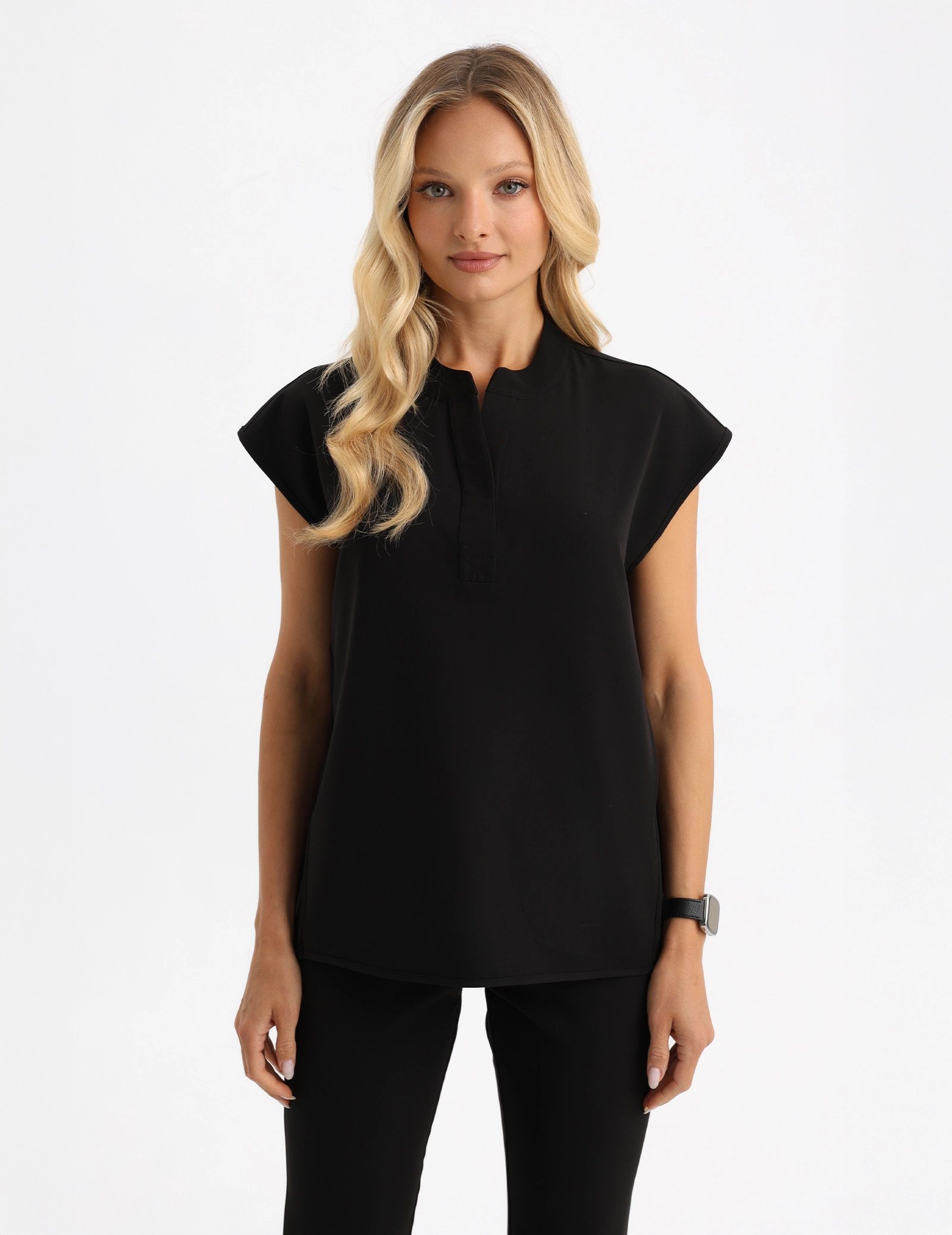 Medizinischer Kasack Khloe - BLACK