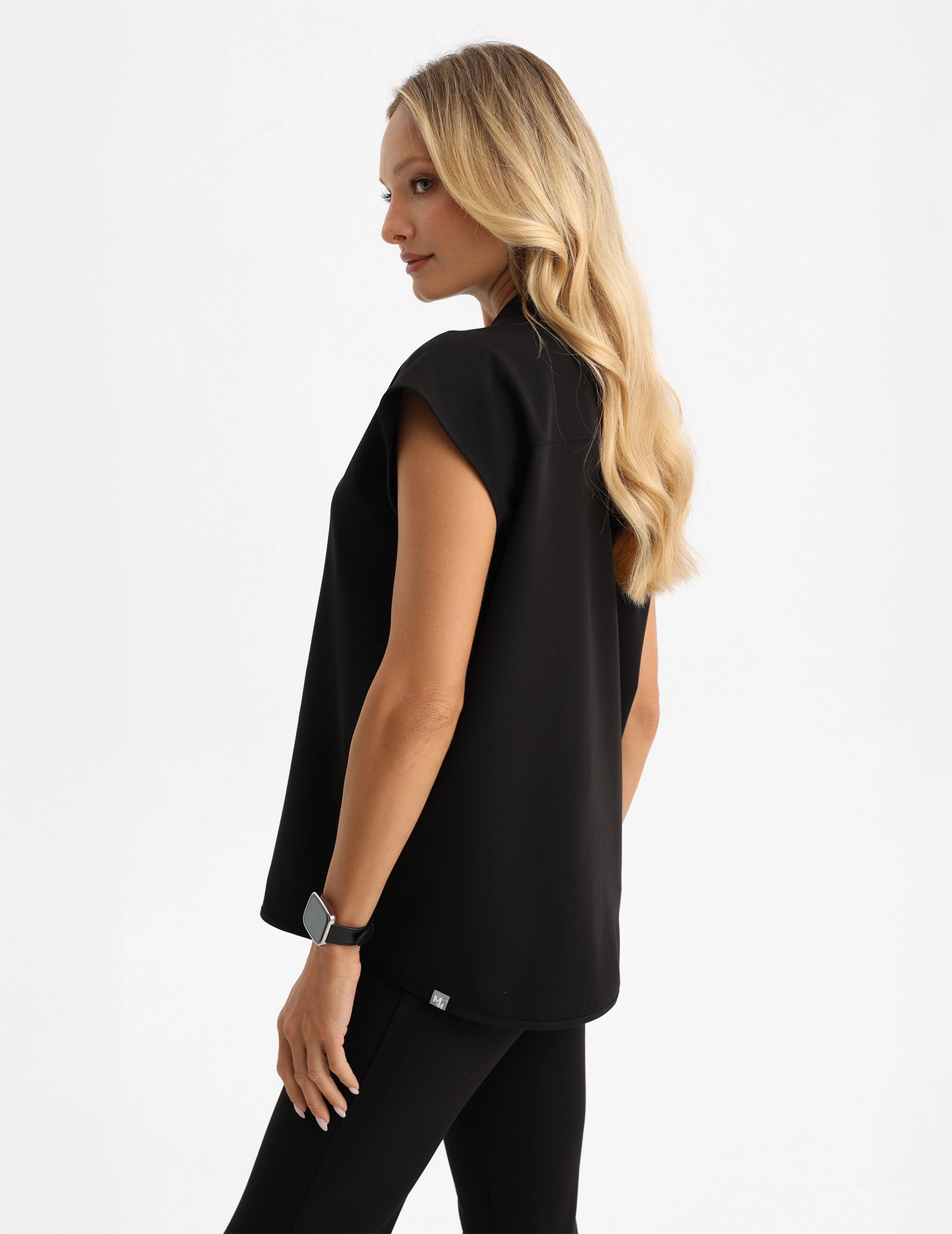 Medizinischer Kasack Khloe - BLACK