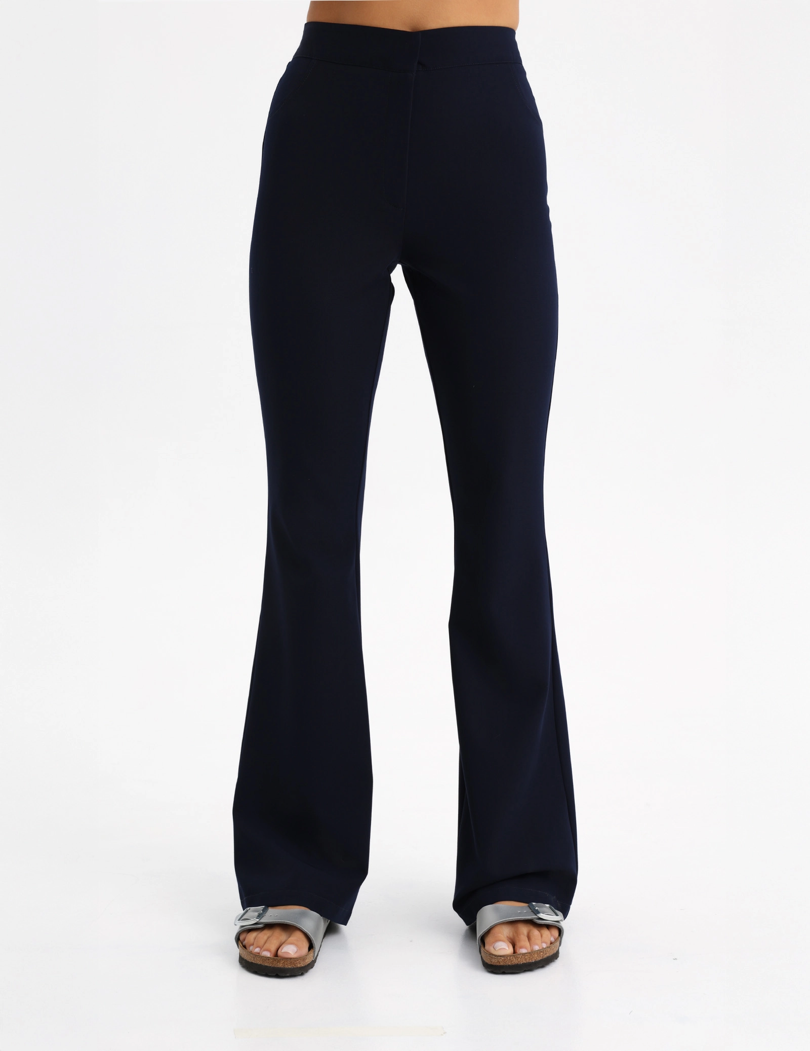 Damen Medizinische Hose Flare - DARK NAVY
