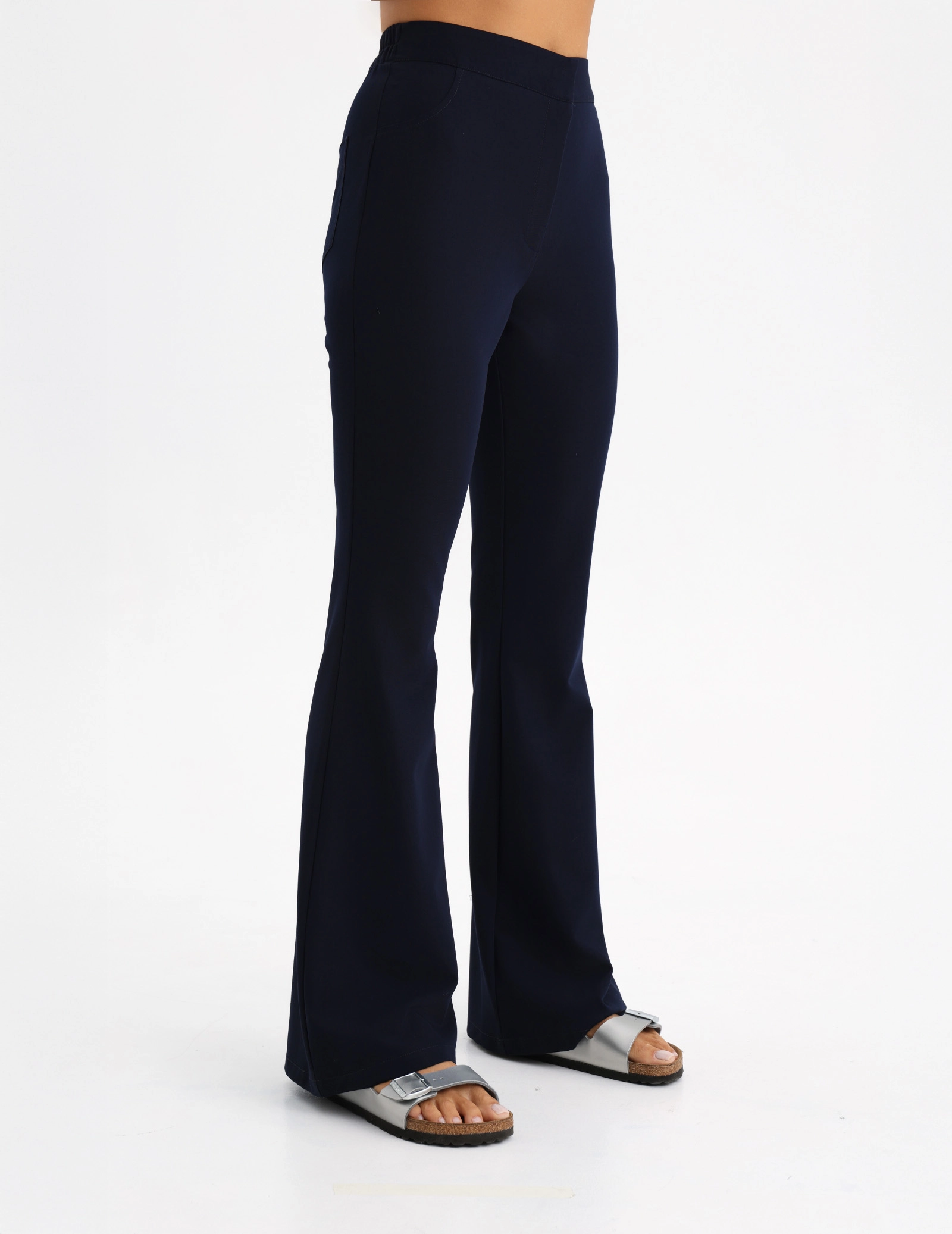 Damen Medizinische Hose Flare - DARK NAVY