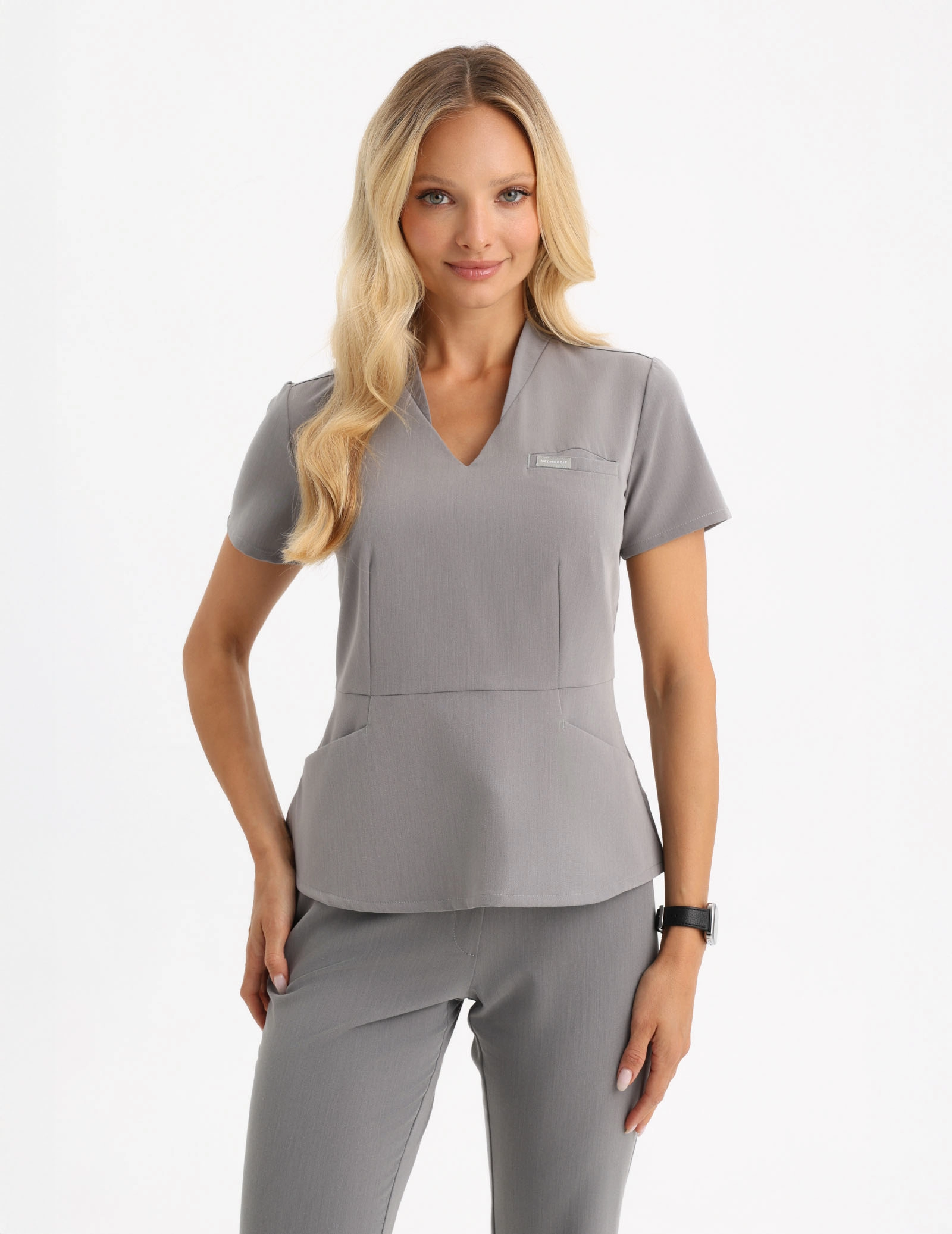 Medizinischer Kasack Kori - SHARK GRAY