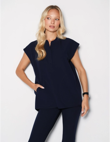 Medizinischer Kasack Khloe - DARK NAVY