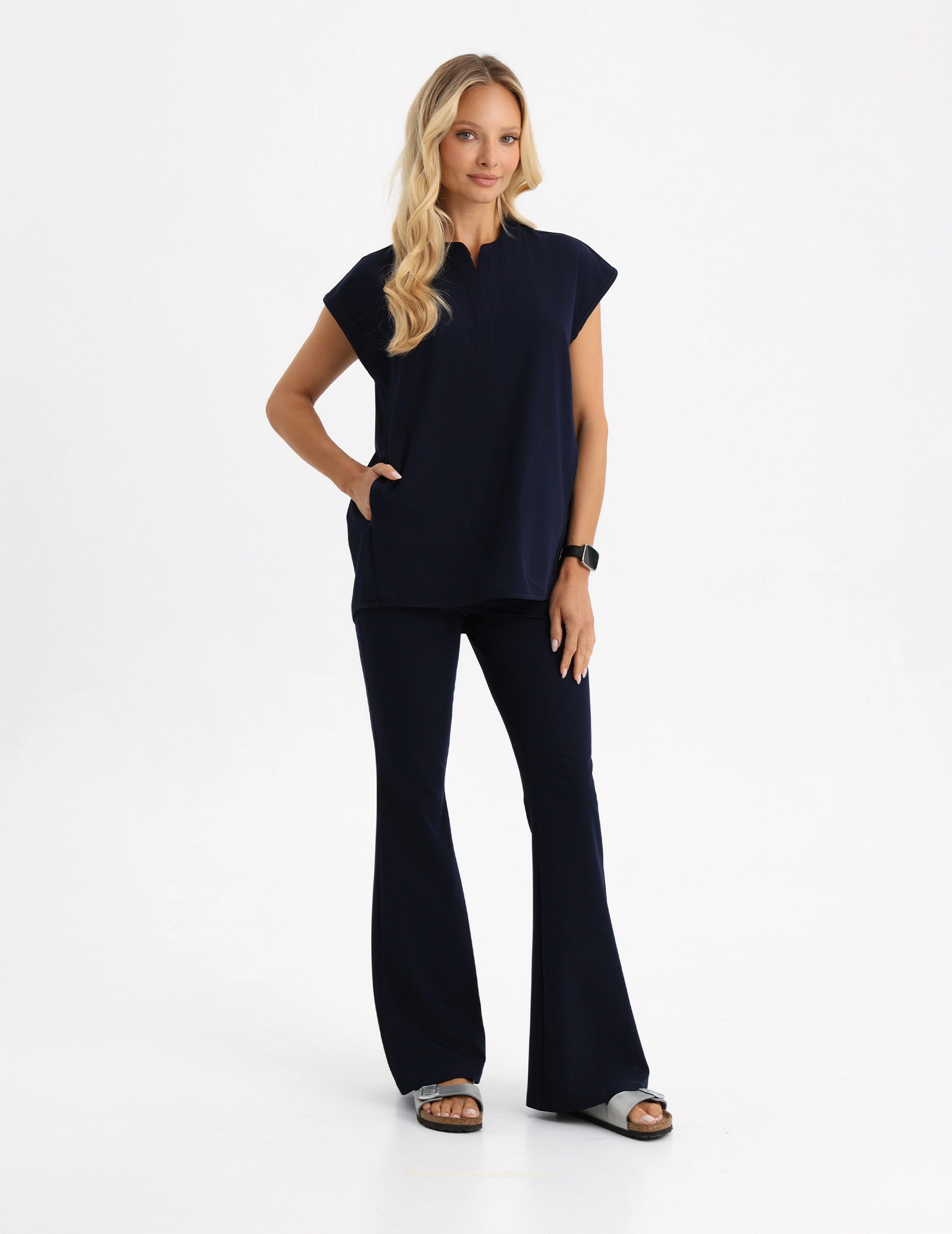 Medizinischer Kasack Khloe - DARK NAVY
