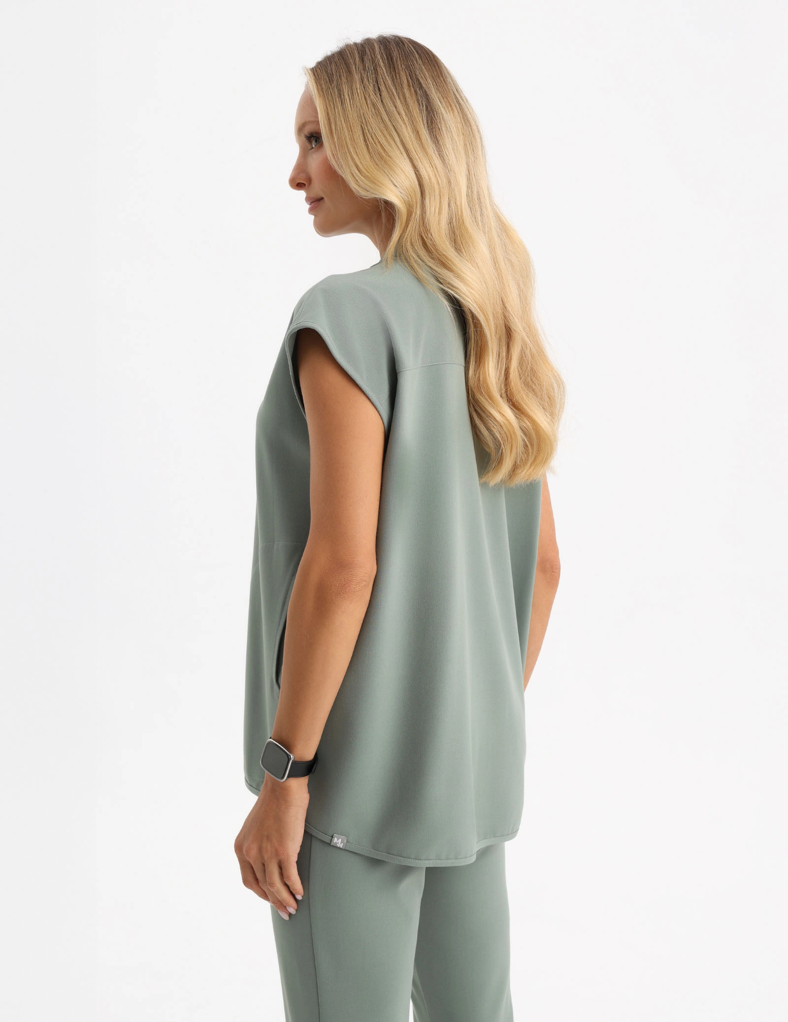 Medizinischer Kasack Khloe - DUSTY GREEN