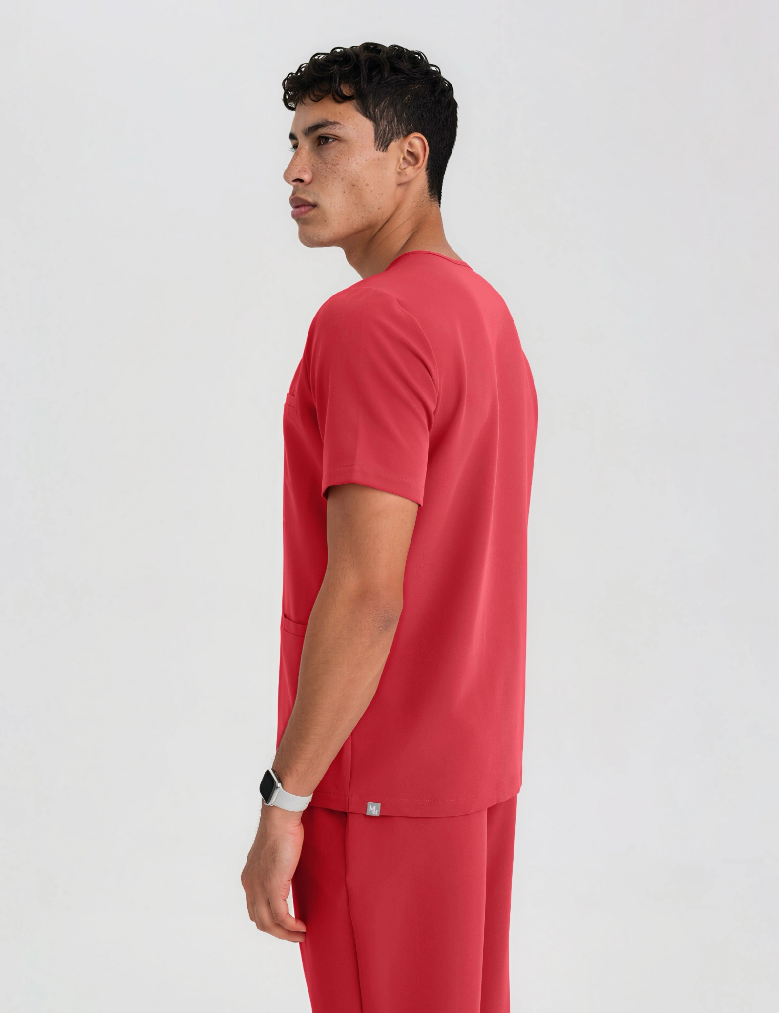 Medizinischer Kasack Birbal - POP RED