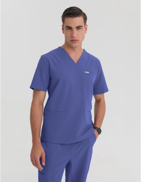 Medizinischer Kasack Birbal - DENIM BLUE