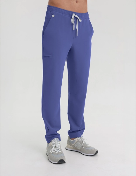 Herren Medizinische Hose Basic - DENIM BLUE
