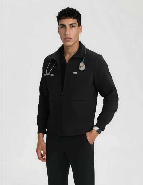 Hunter Medizinische Herrenjacke - BLACK