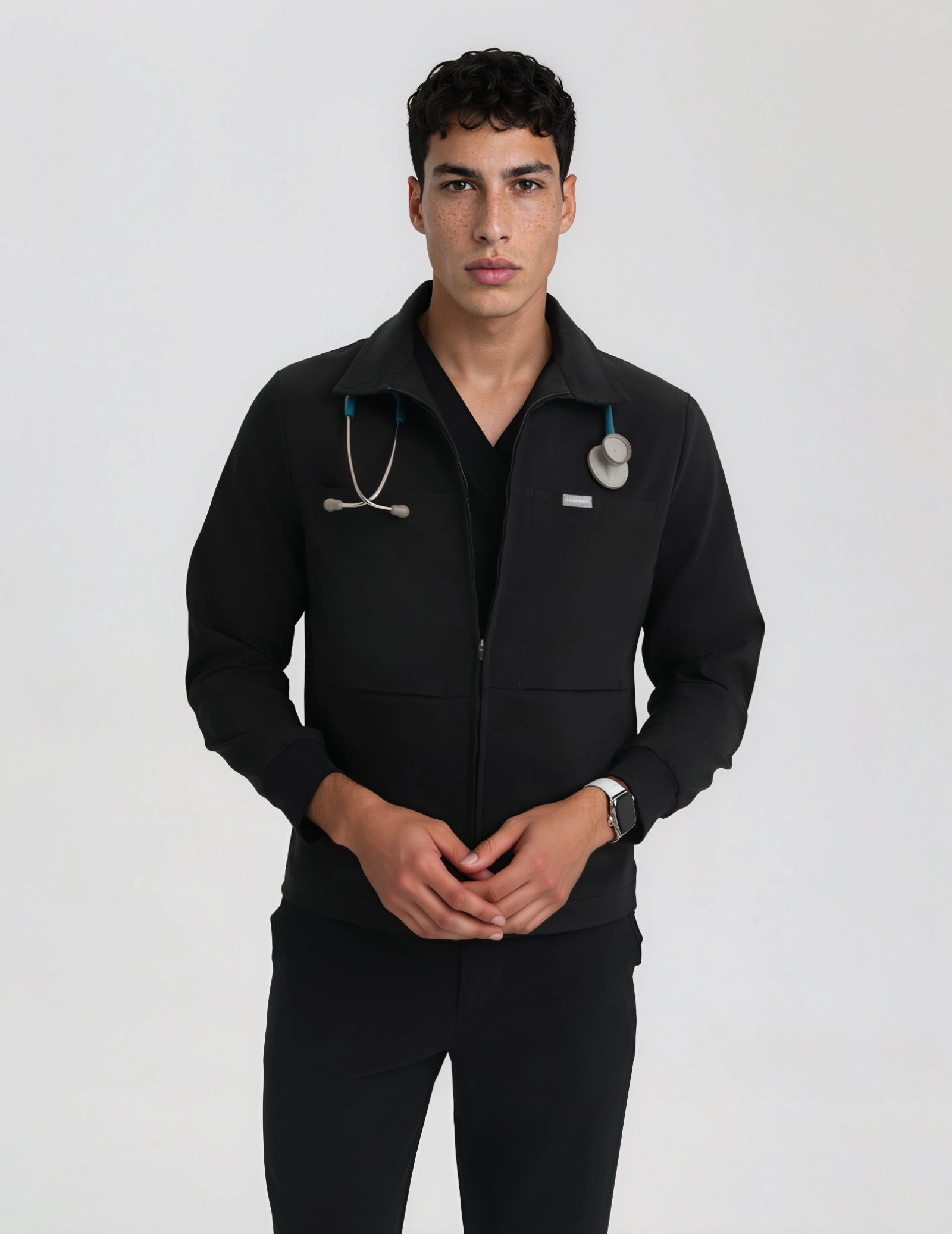 Hunter Medizinische Herrenjacke - BLACK