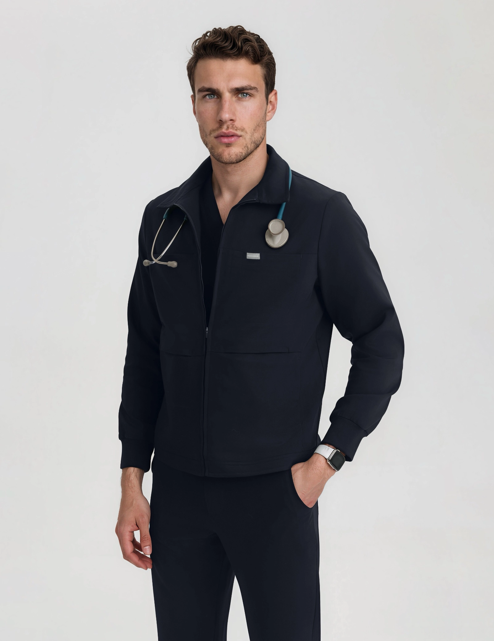 Hunter Medizinische Herrenjacke - MIDNIGHT BLUE