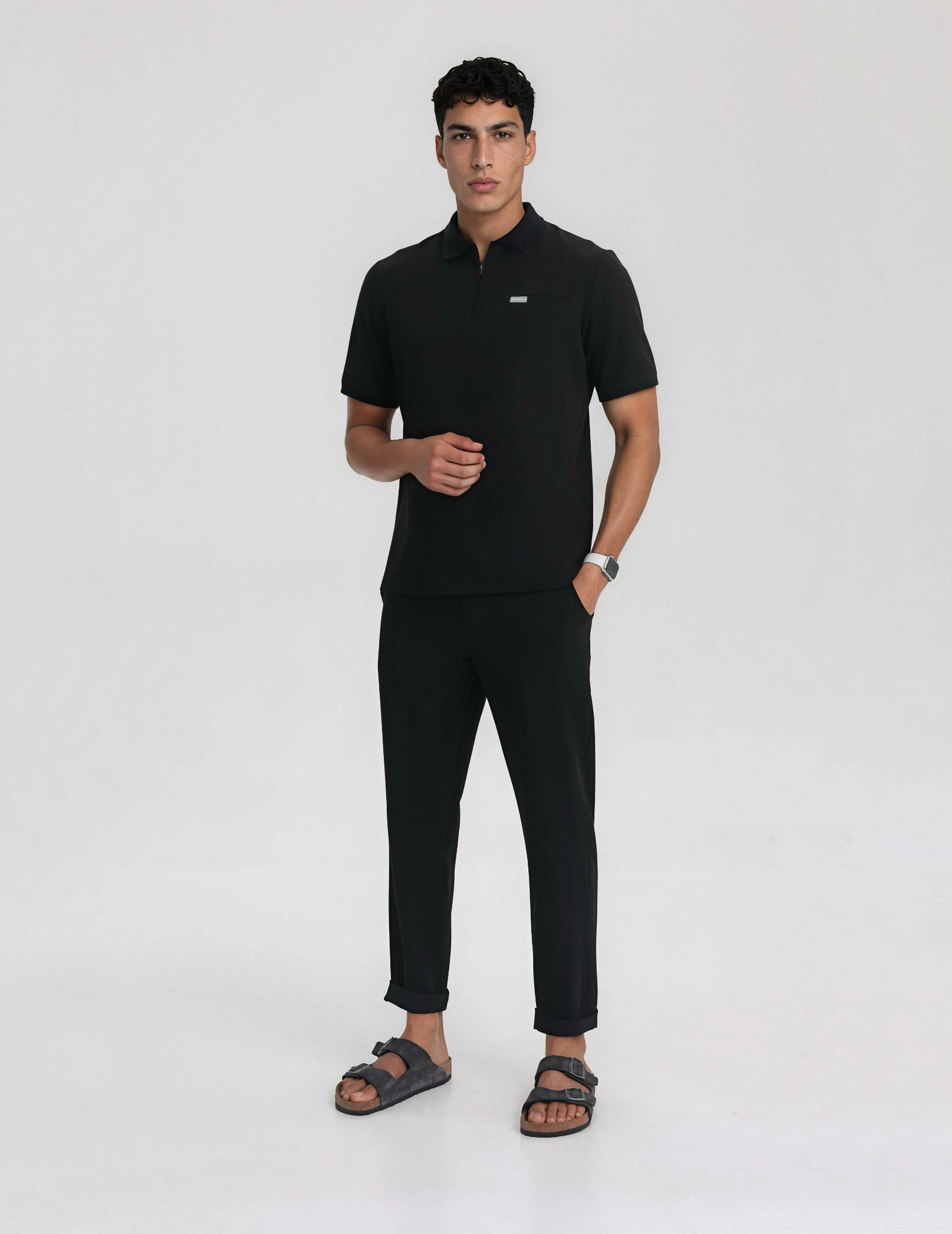 Herren Medizinische Hose Chinos - BLACK