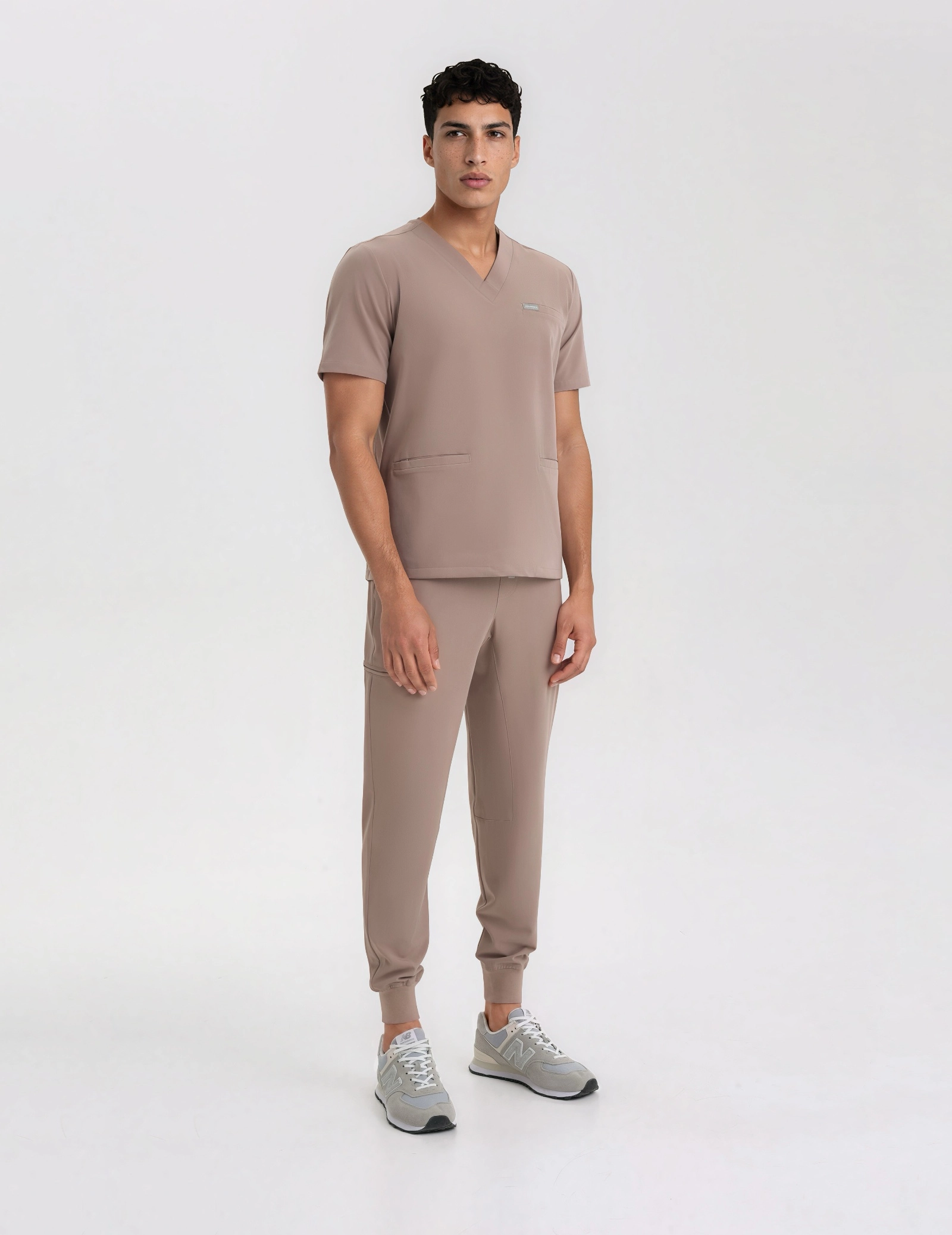 Herren Medizinische Hose Jogger – BEIGE