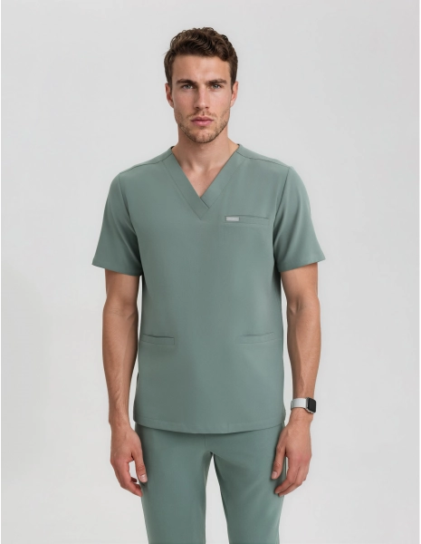 Birbal Medical Sweatshirt – DUSTY GREEN