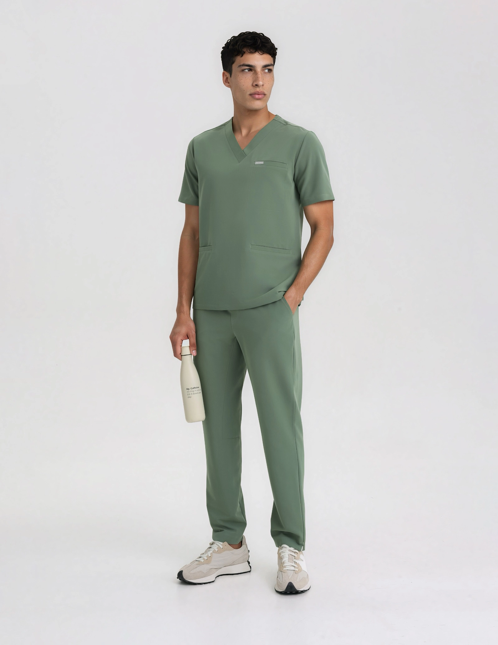 Medizinische Bluse Birbal- Khaki