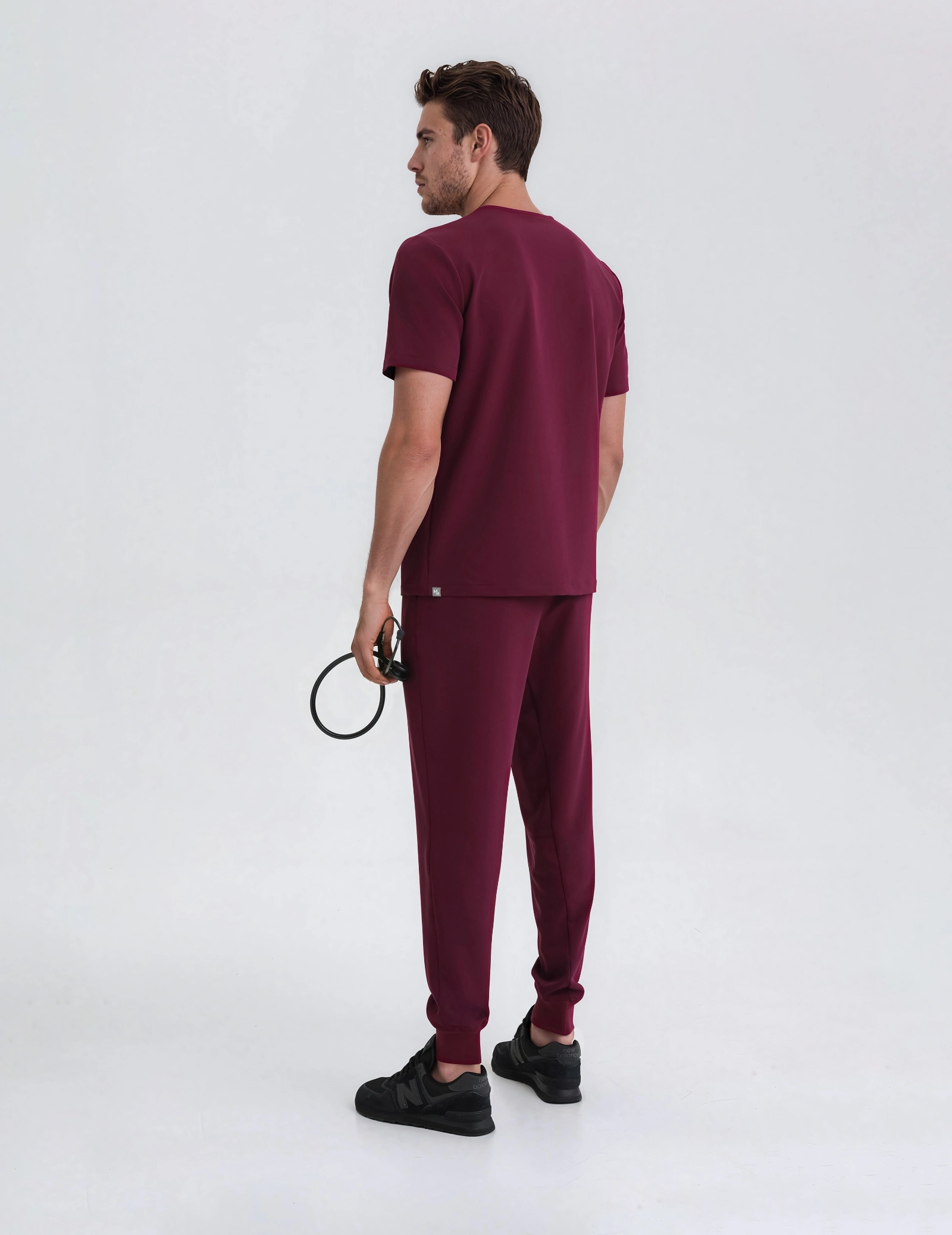 Herren Jogger - BURGUNDY