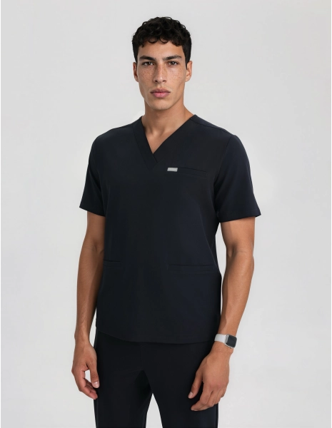Medizinische Bluse Birbal -MIDNIGHT BLUE
