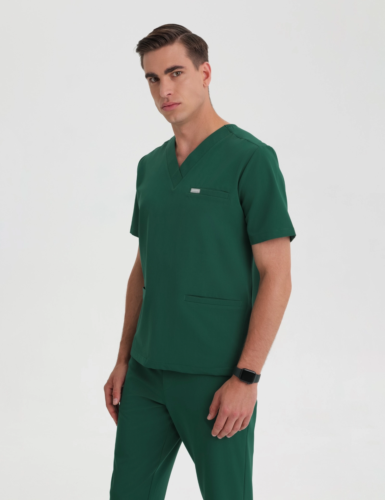 Medizinische Bluse Birbal - EDEN GRÜN