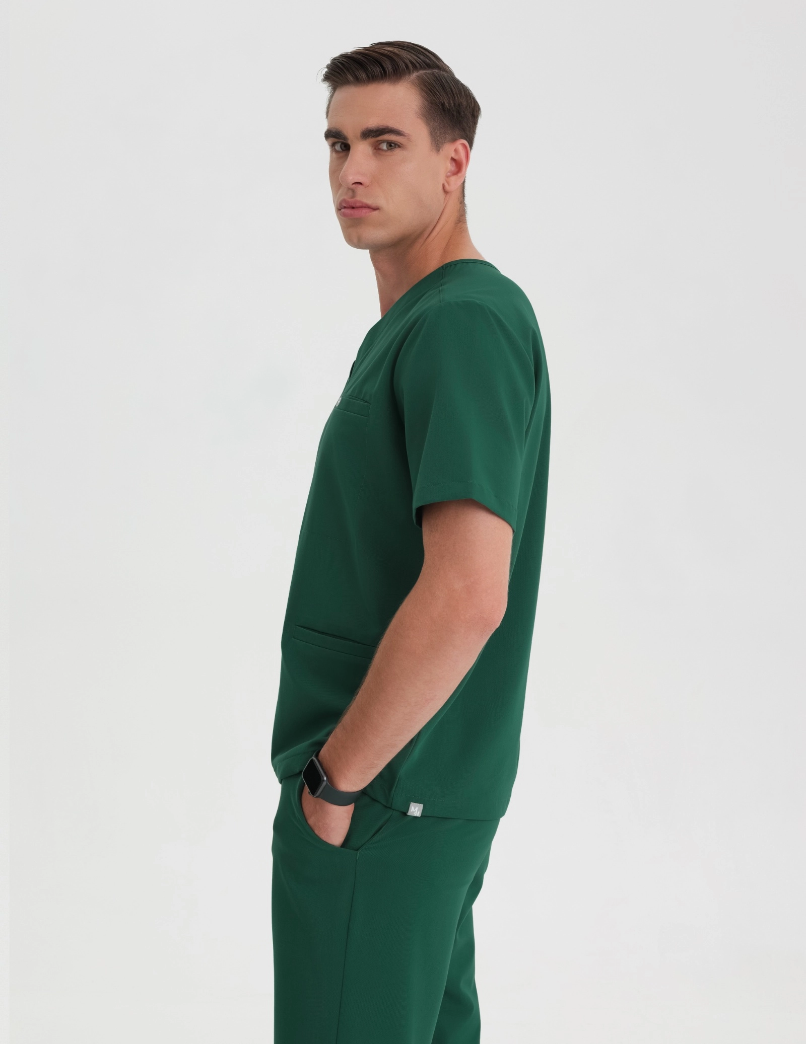 Medizinische Bluse Birbal - EDEN GRÜN