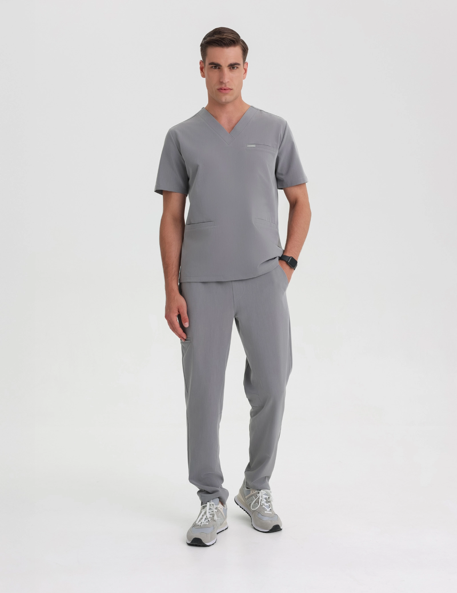 Herren Basic Hose - SHARK GRAY