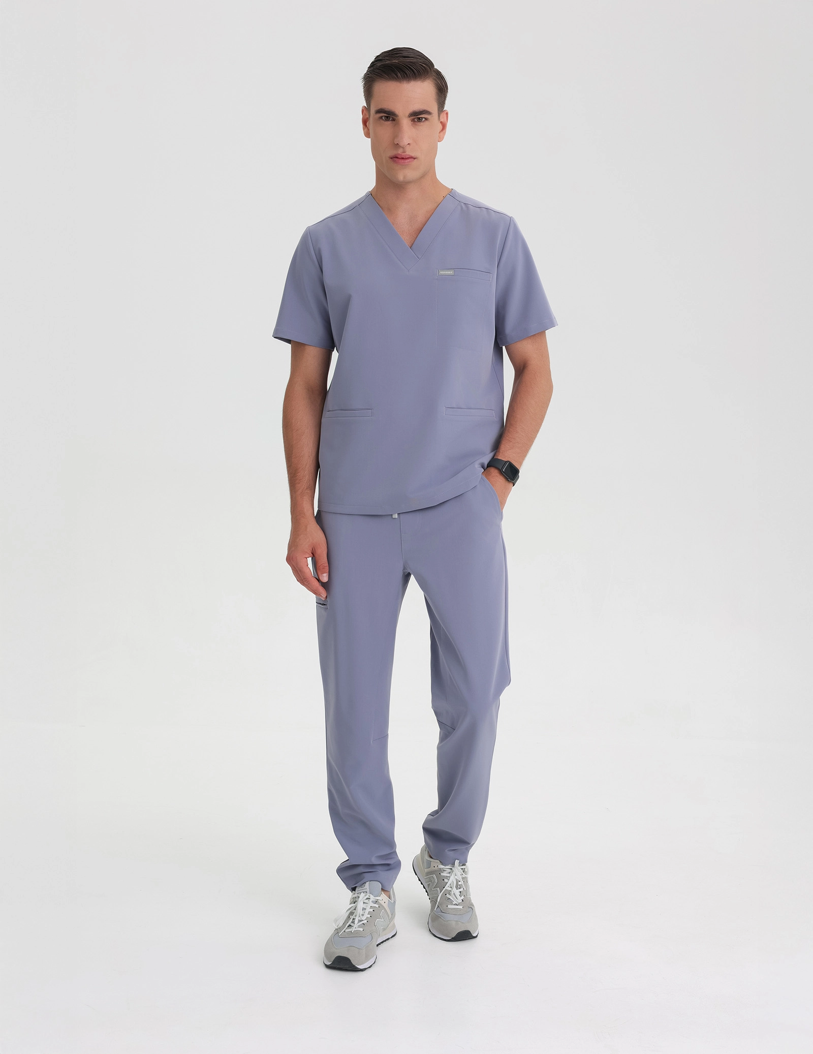 Medizinische Bluse Birbal – MILKY LAVENDER