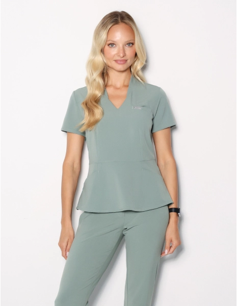 Medizinischer Kasack Kori - DUSTY GREEN