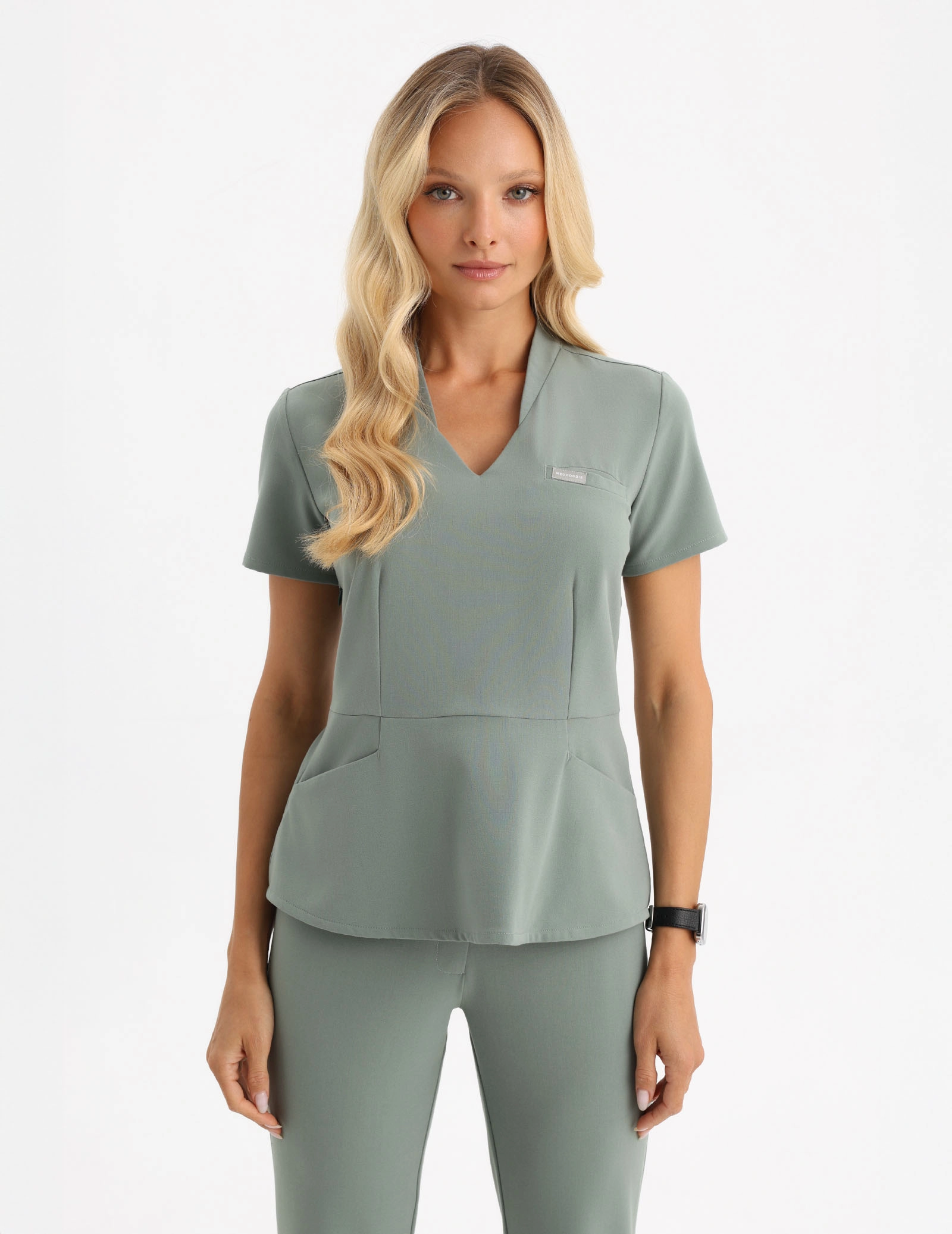 Medizinischer Kasack Kori - DUSTY GREEN