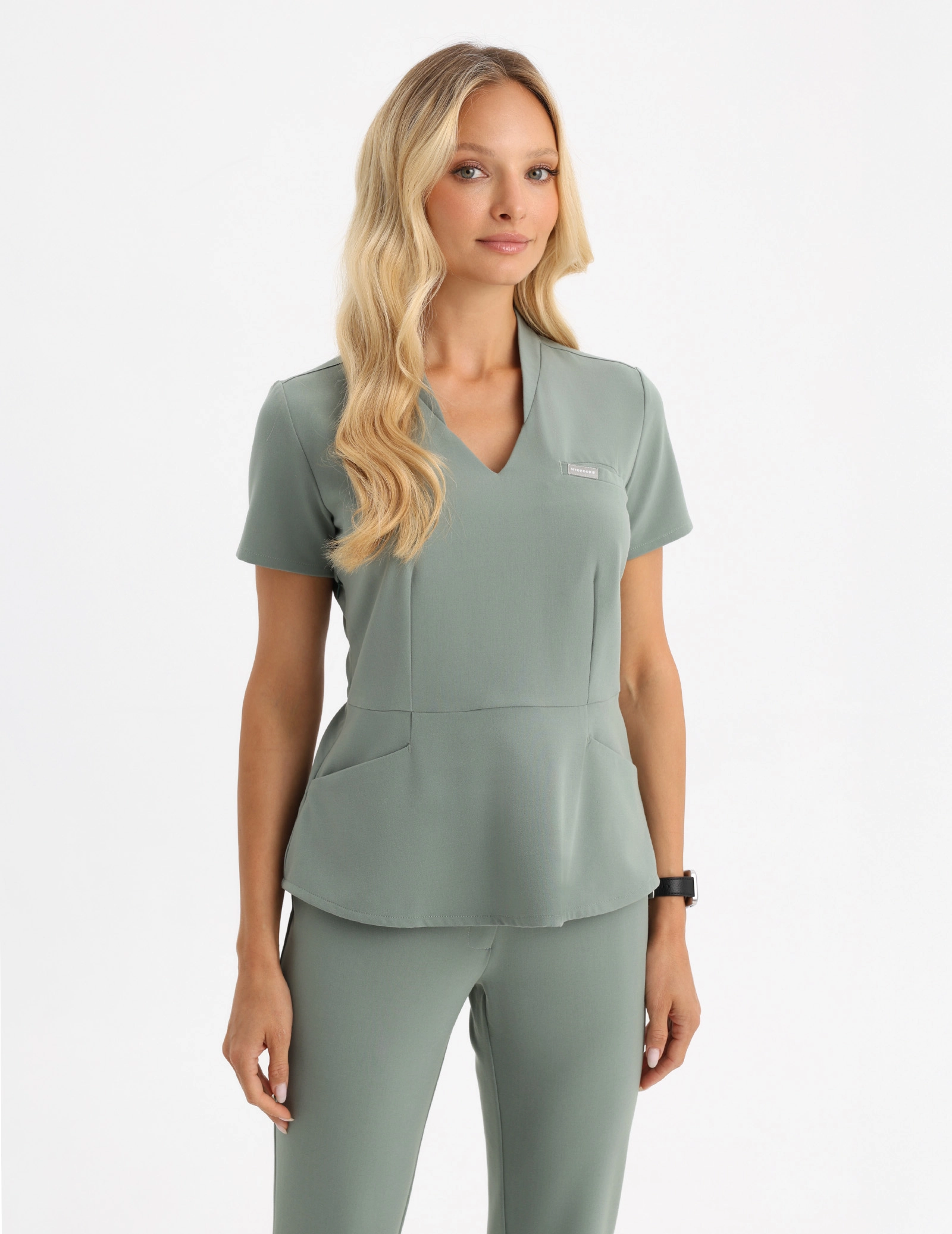 Medizinischer Kasack Kori - DUSTY GREEN