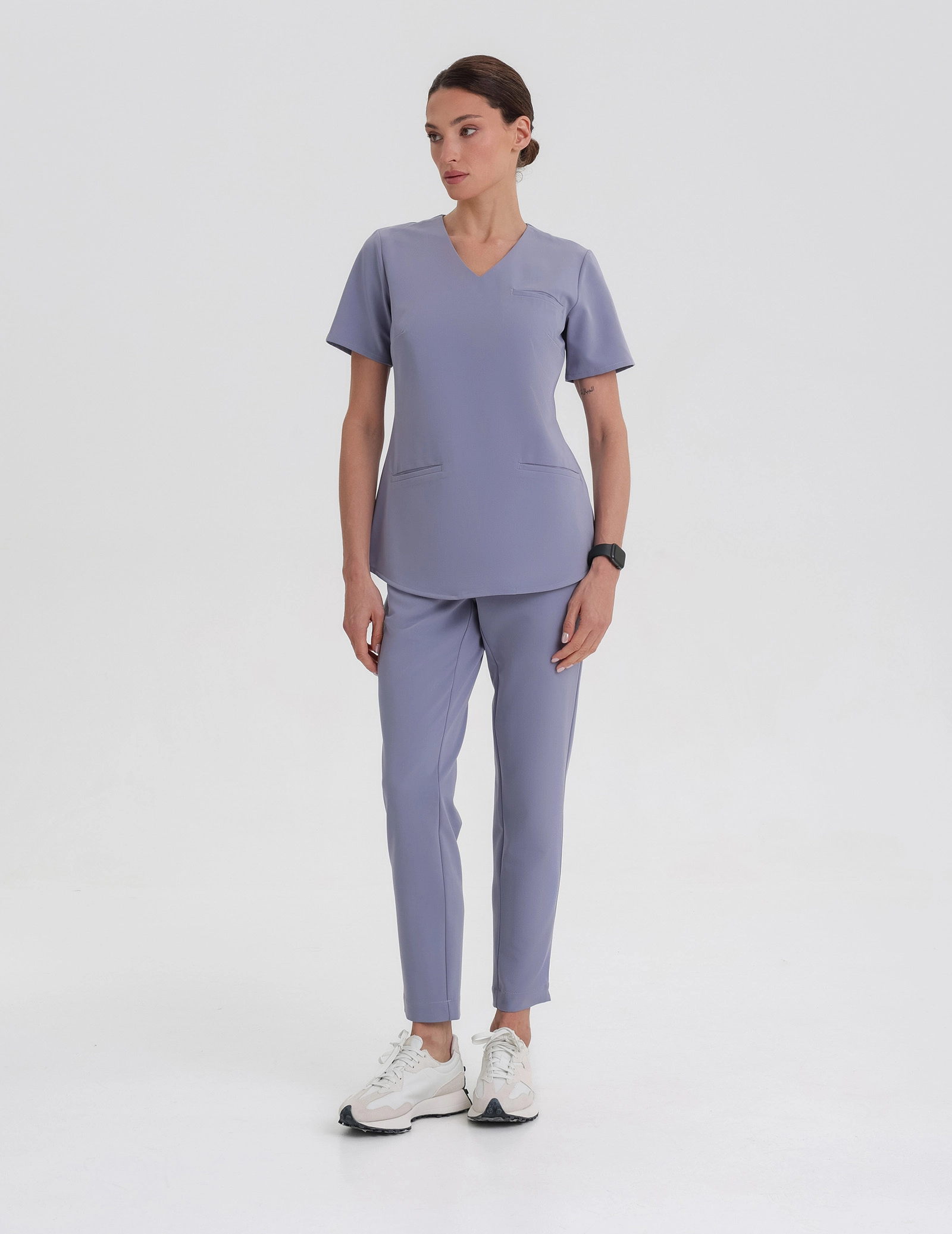 Medizinische Bluse Grace - BEIGE