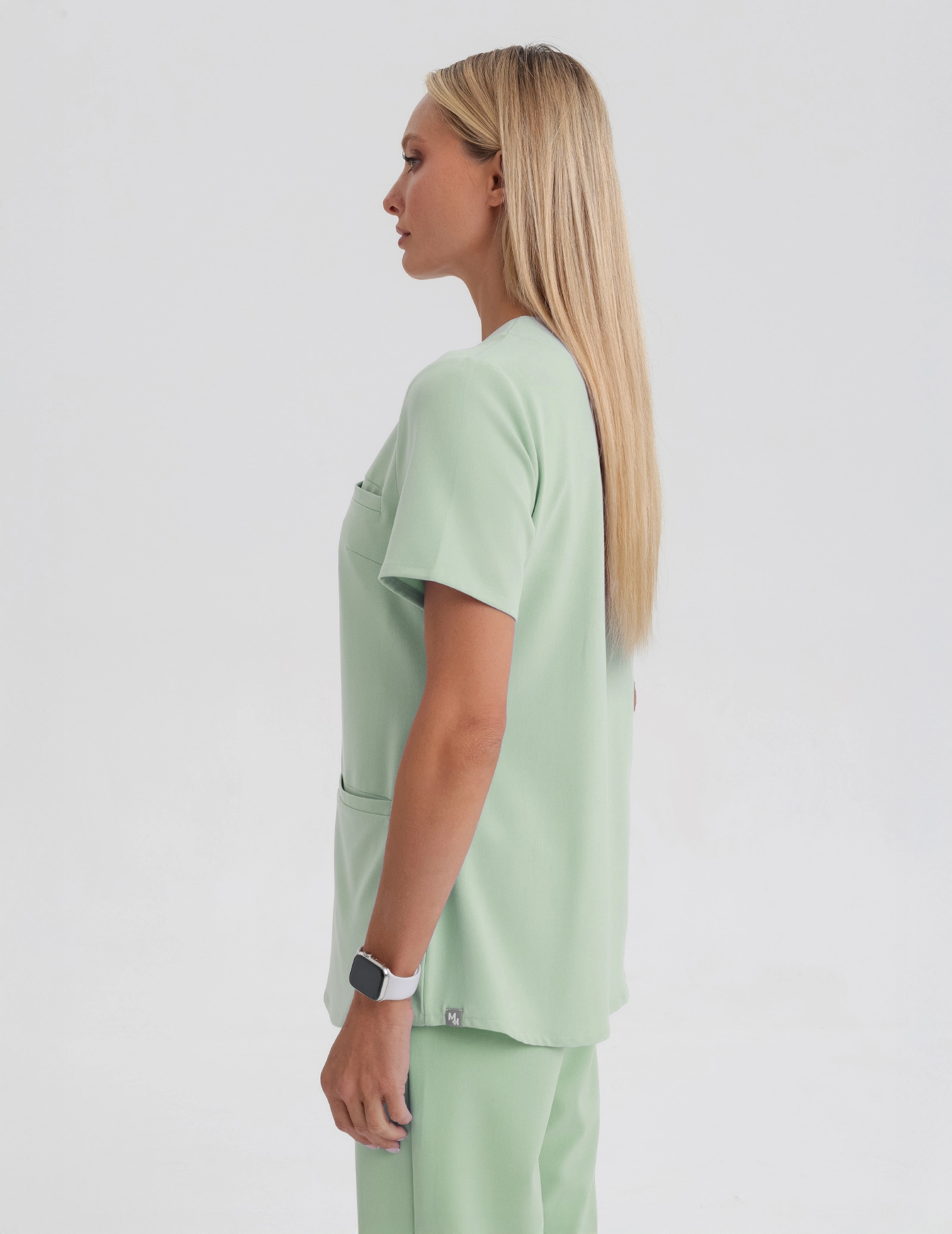 Medizinische Bluse Grace - BEIGE