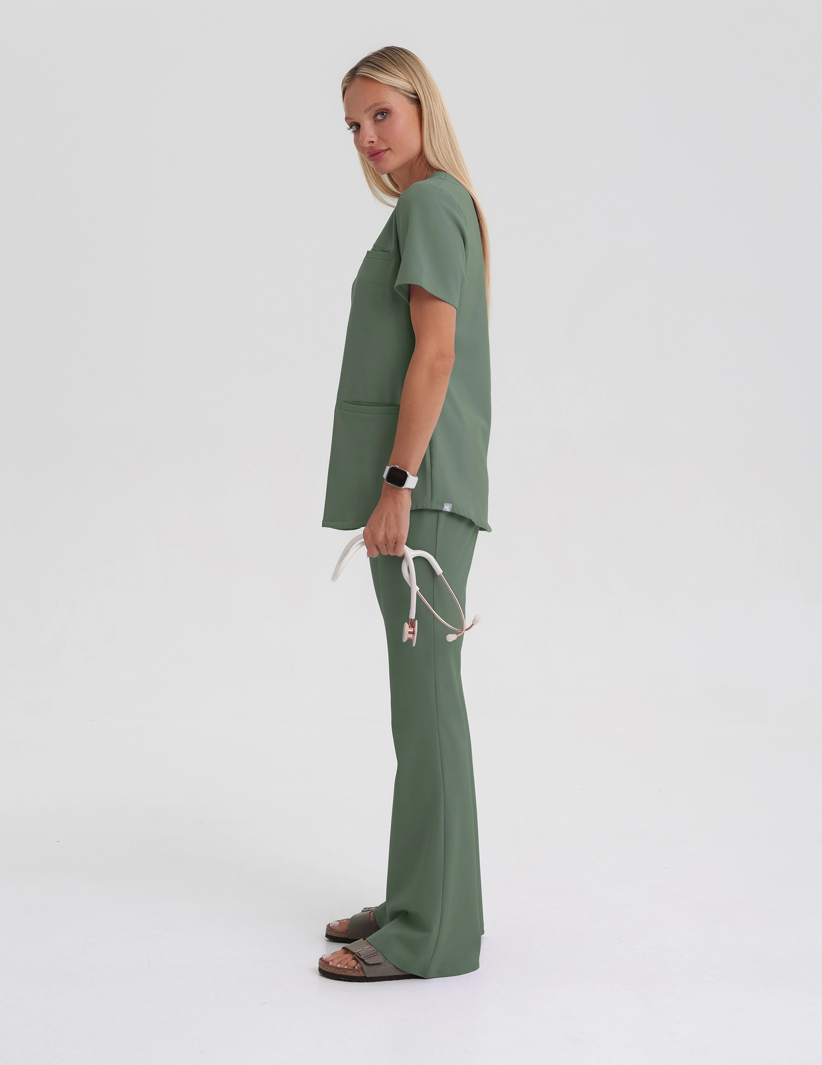 Grace Medizinische Bluse - KHAKI
