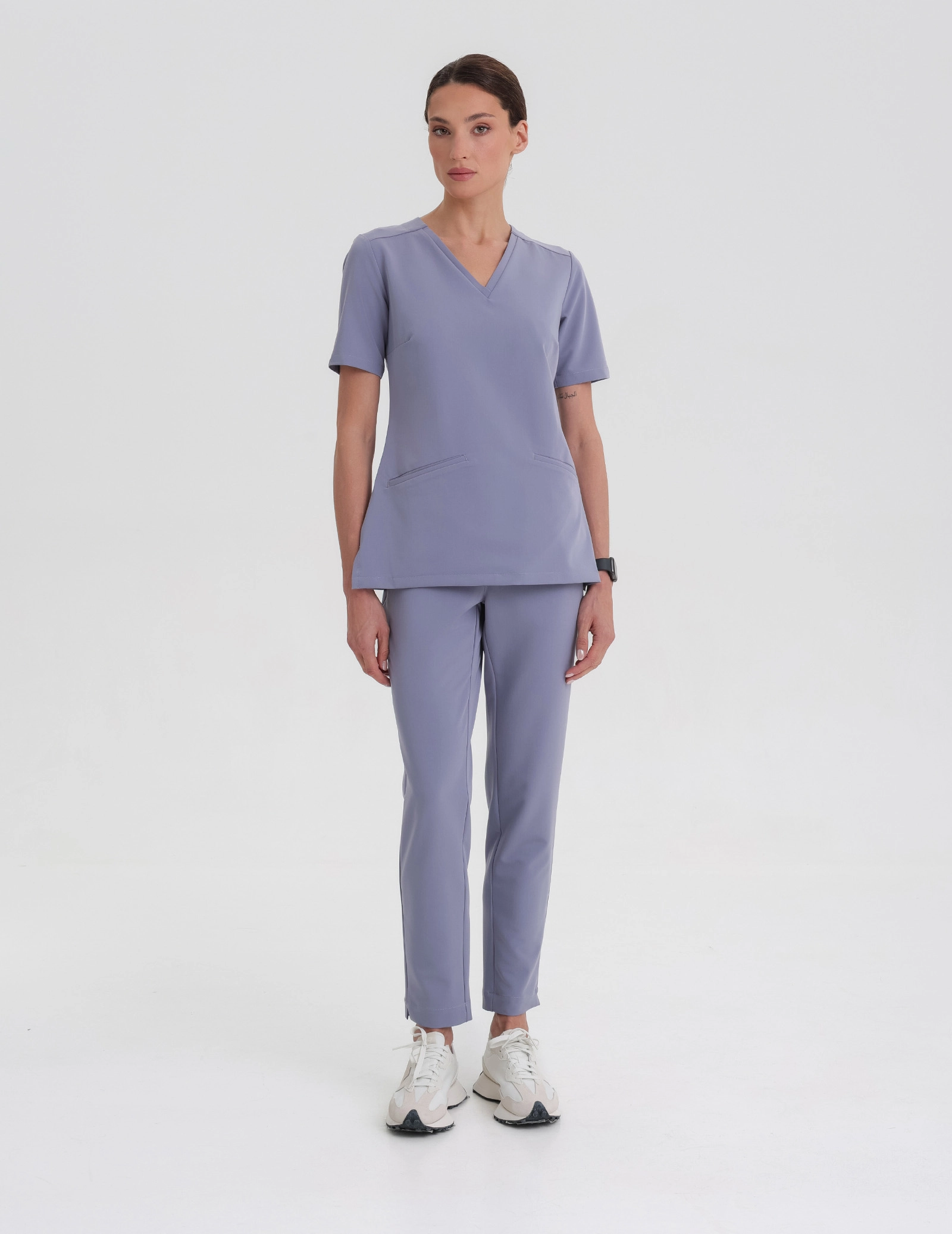 Medizinischer Kasack Casy- MILKY LAVENDER