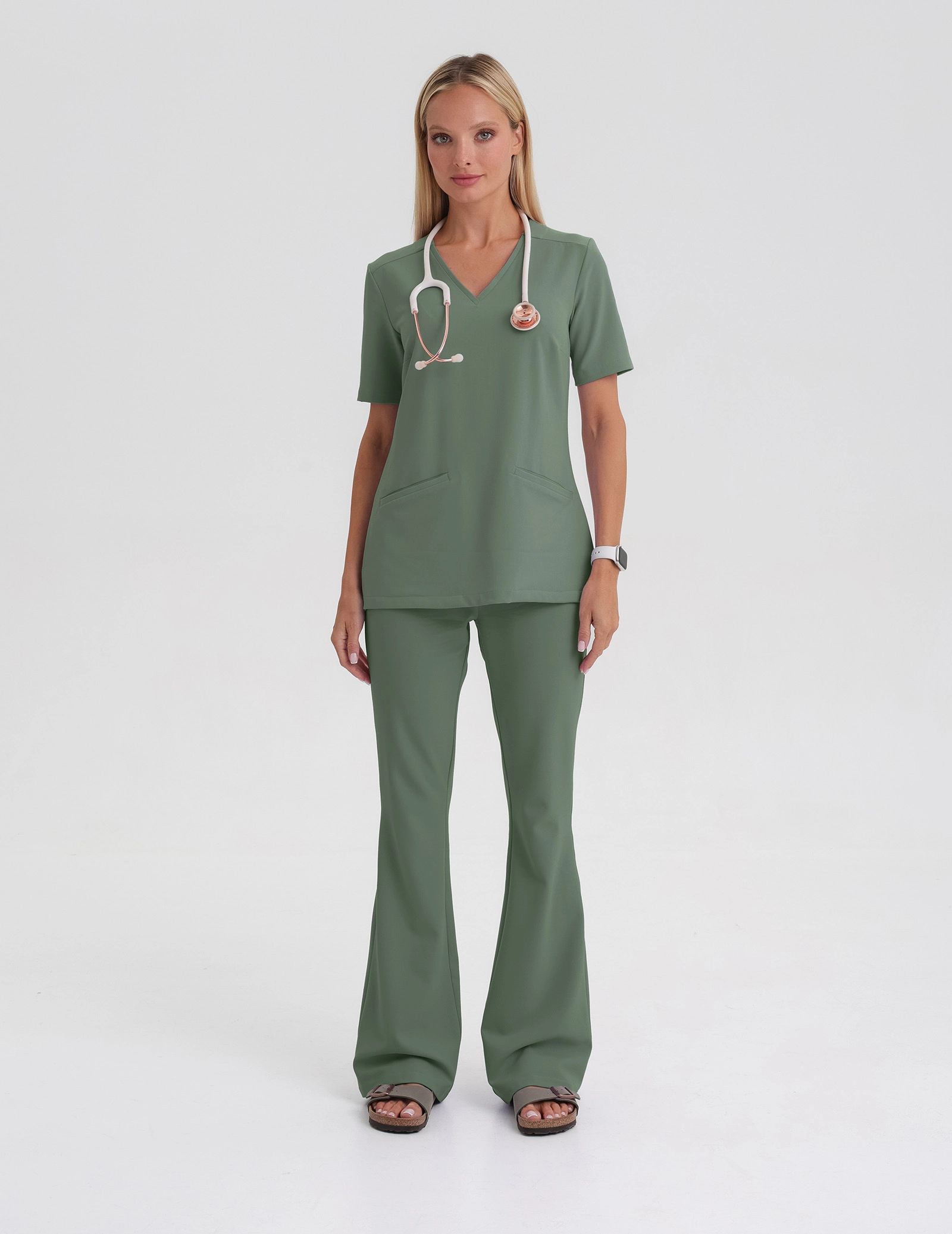 Medizinischer Kasack Casy - KHAKI
