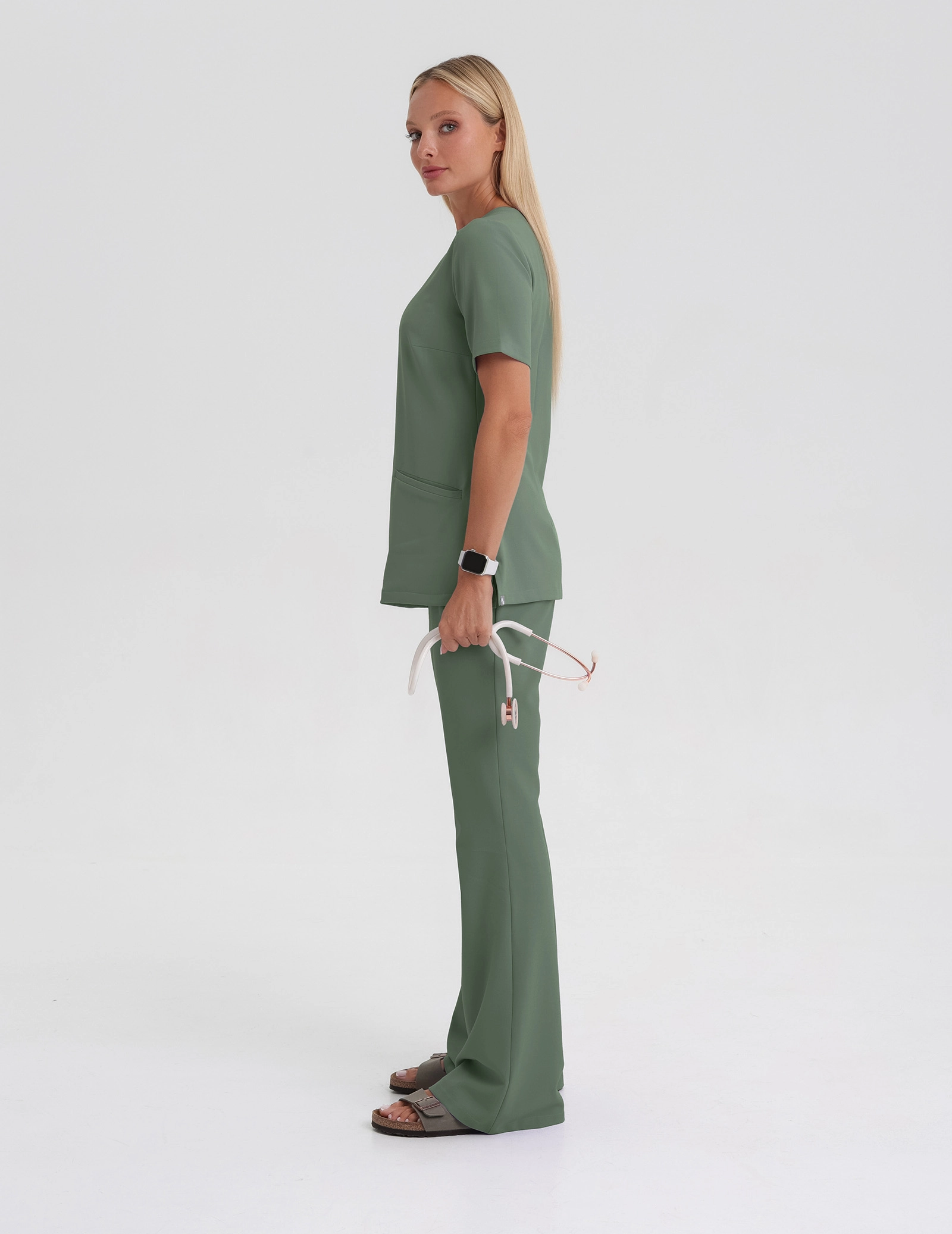 Medizinischer Kasack Casy - KHAKI